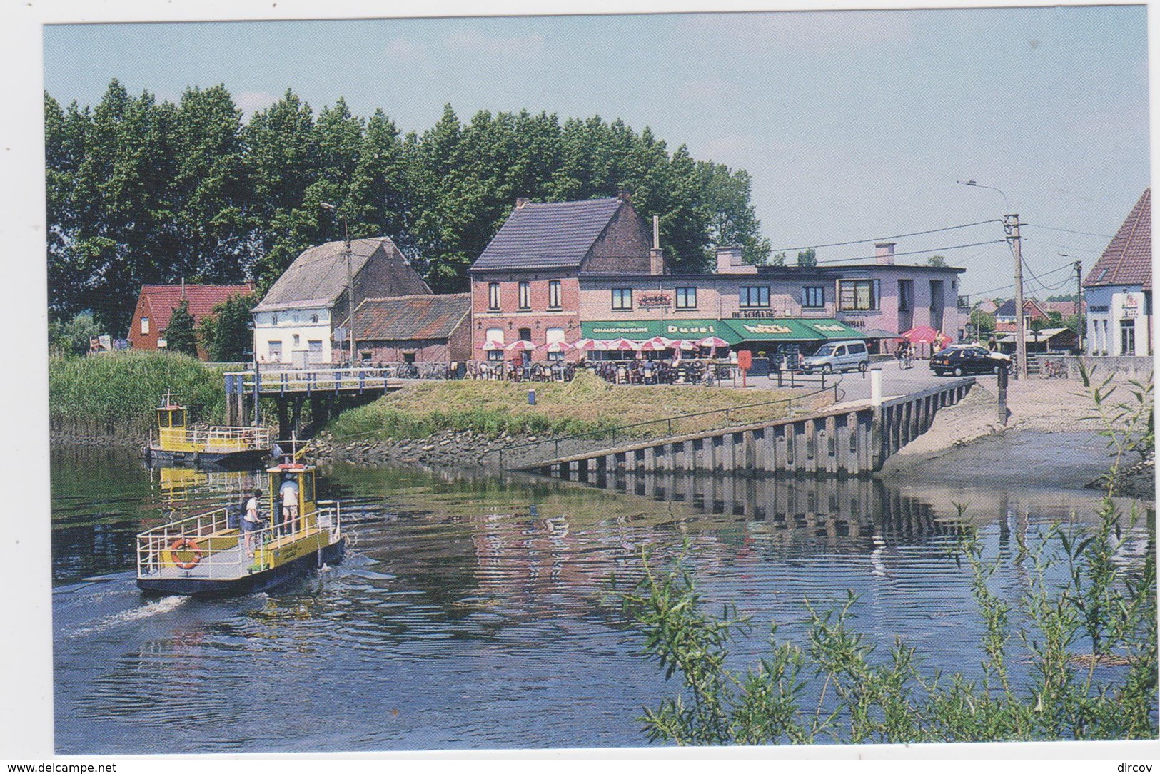 Wichelen - Deelgemeente Schellebelle - Den Aard (gekleurde Kaart) - Wichelen