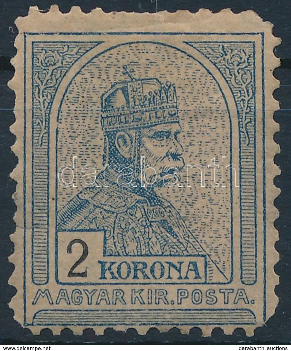 * 1904 Turul 2K (200.000) (hibás Bélyeg Eredeti Gumival/ Faulty Stamp With Original Gum) - Andere & Zonder Classificatie