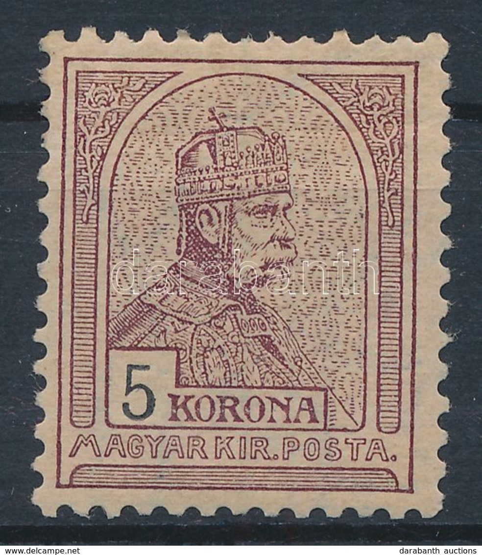 ** 1900 Turul 5K (60.000) (ráncok / Creases) - Other & Unclassified