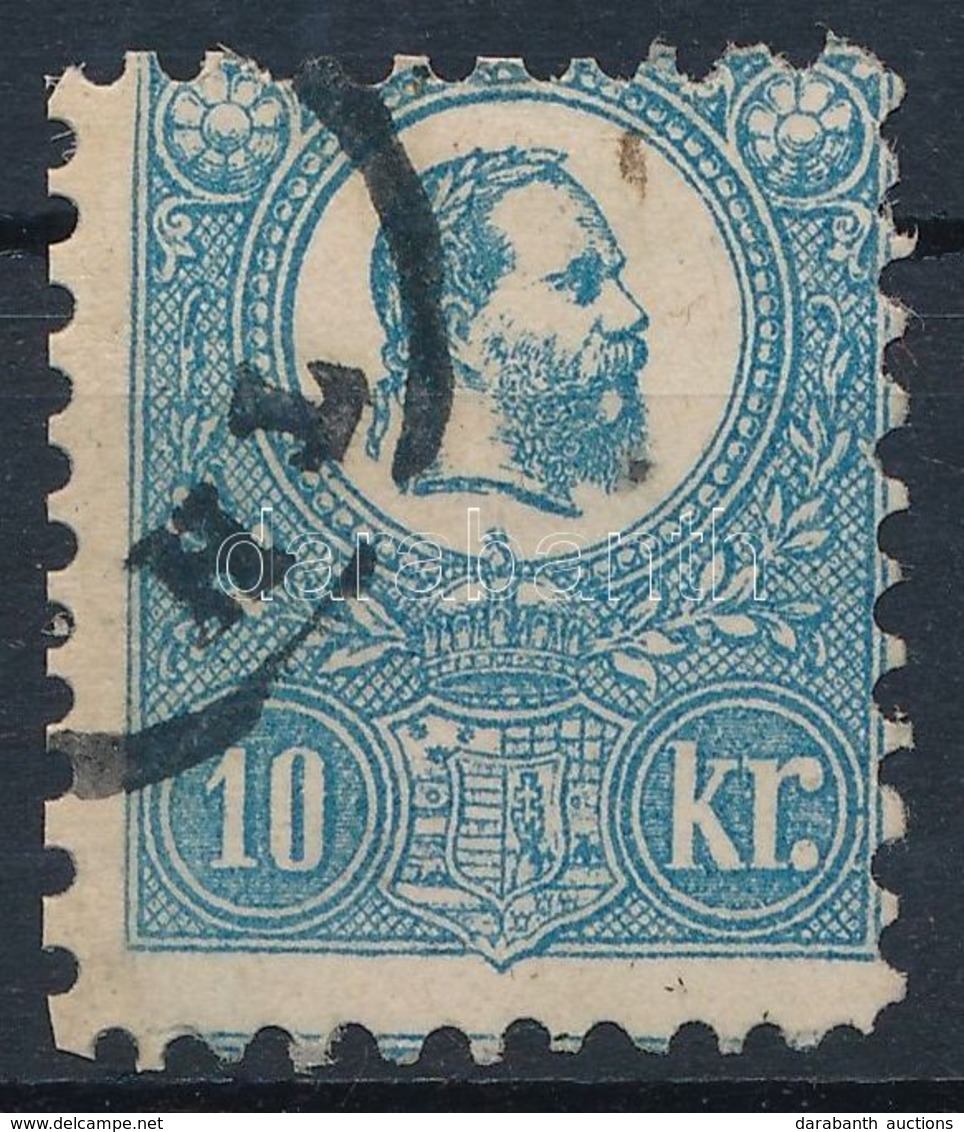 O 1871 Kőnyomat 10kr Képbe Fogazva (26.500) - Andere & Zonder Classificatie