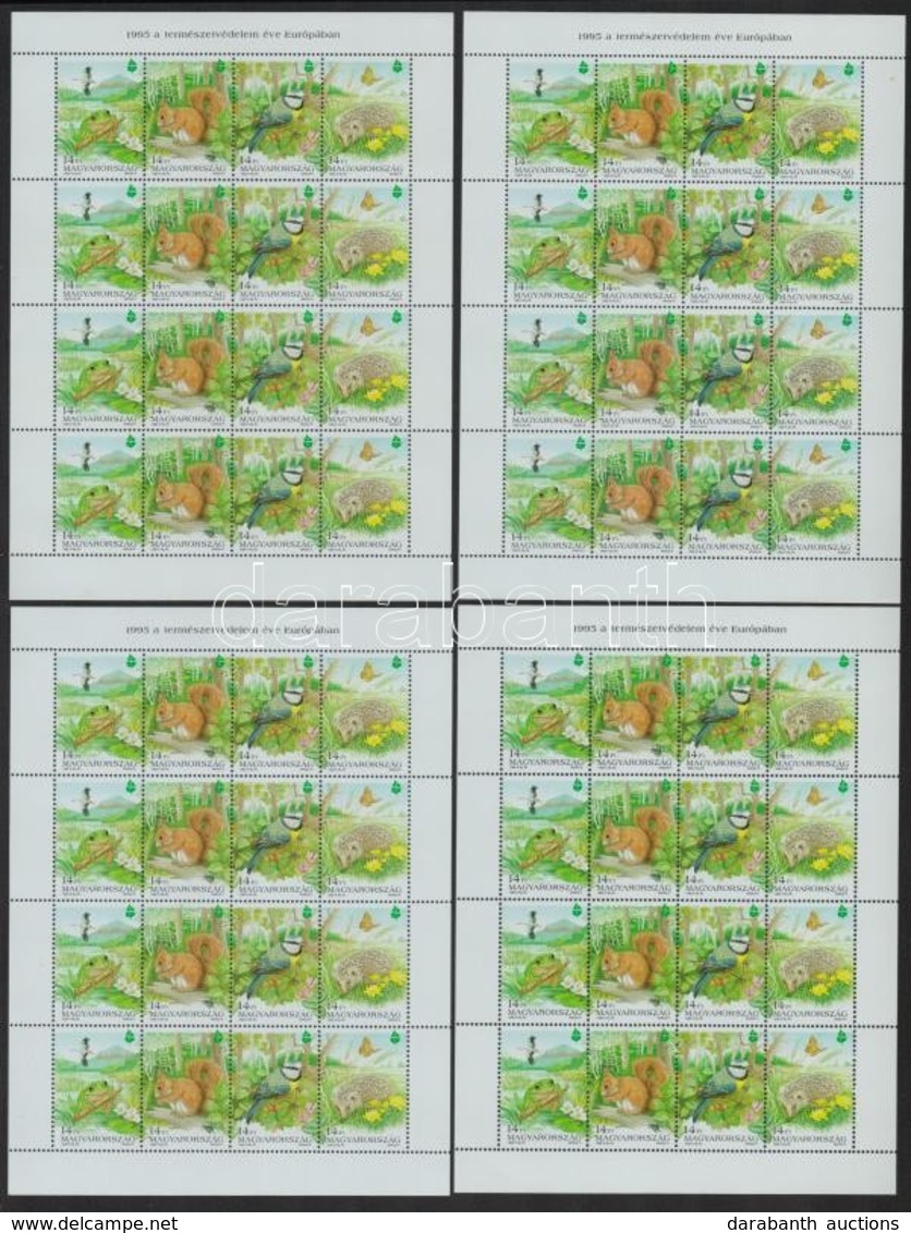 ** 1995 A Természetvédelem éve 5 Db Teljes ív (10.000) - Sonstige & Ohne Zuordnung