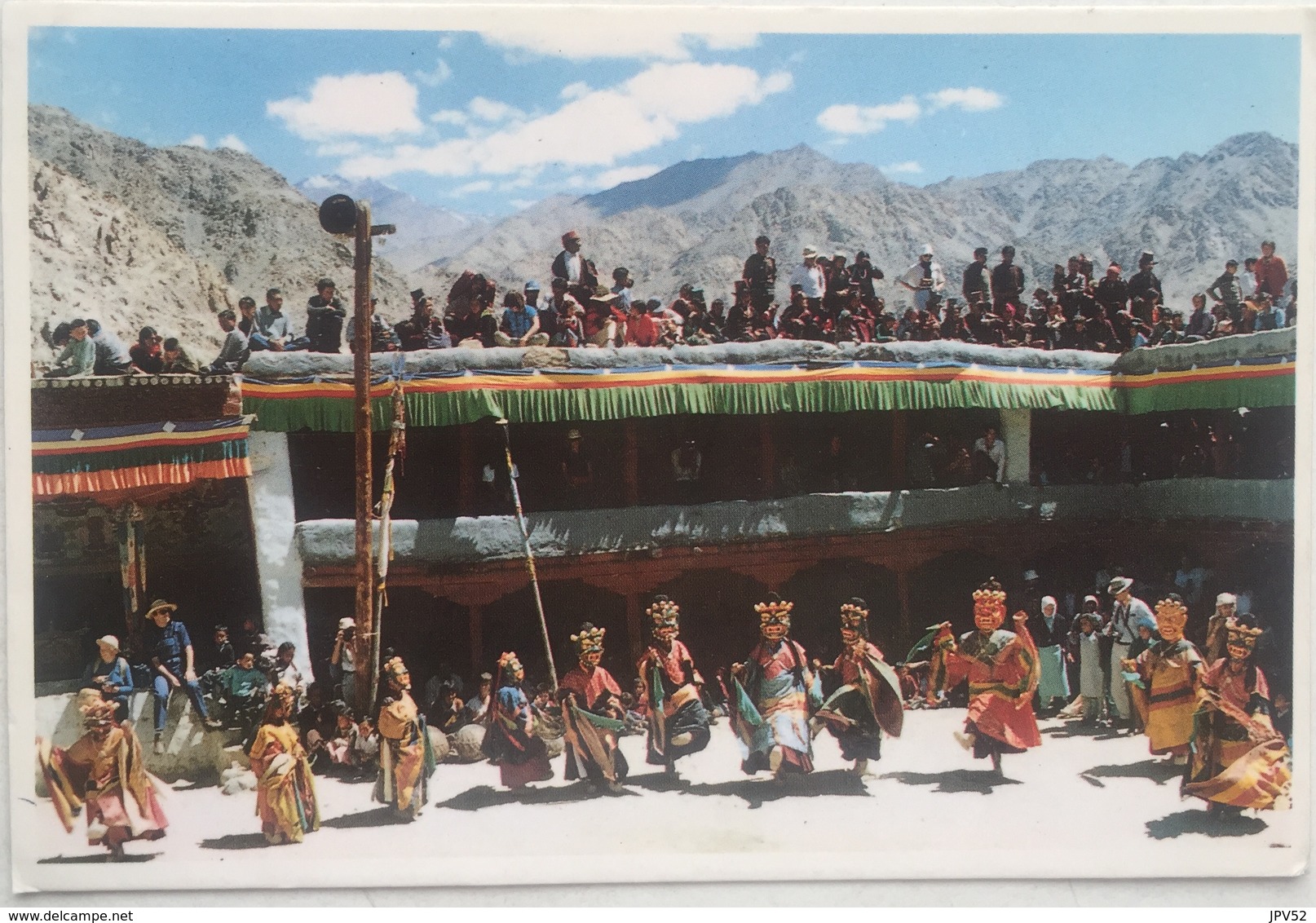 (252) Mask Dance At Phyang Monastery - Ladakh - Kashmir - India