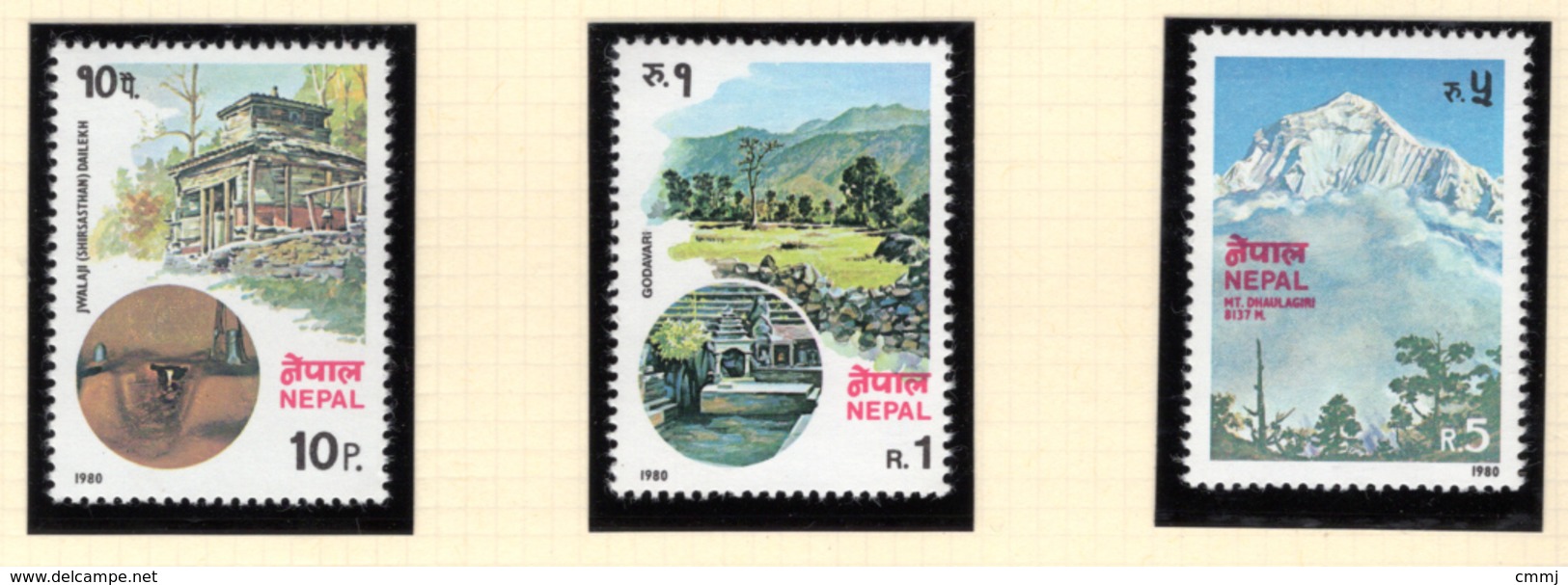 1980 - NEPAL  -  Mi. Nr.  401/403 - NH - (CW4755.43) - Nepal