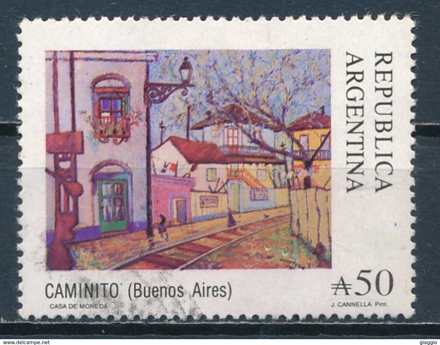 °°° ARGENTINA - Y&T N°1671 - 1989 °°° - Usati