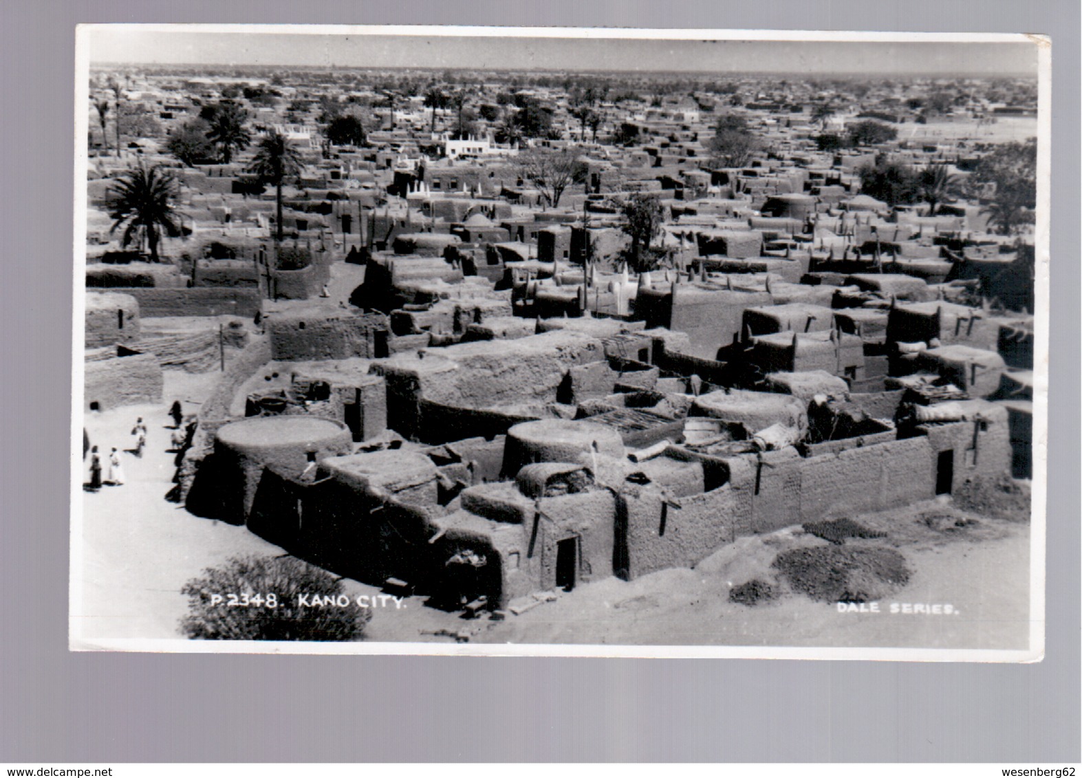 NIGERIA Kano City, Panorama Ca 1950 OLD PHOTO POSTCARD - Nigeria