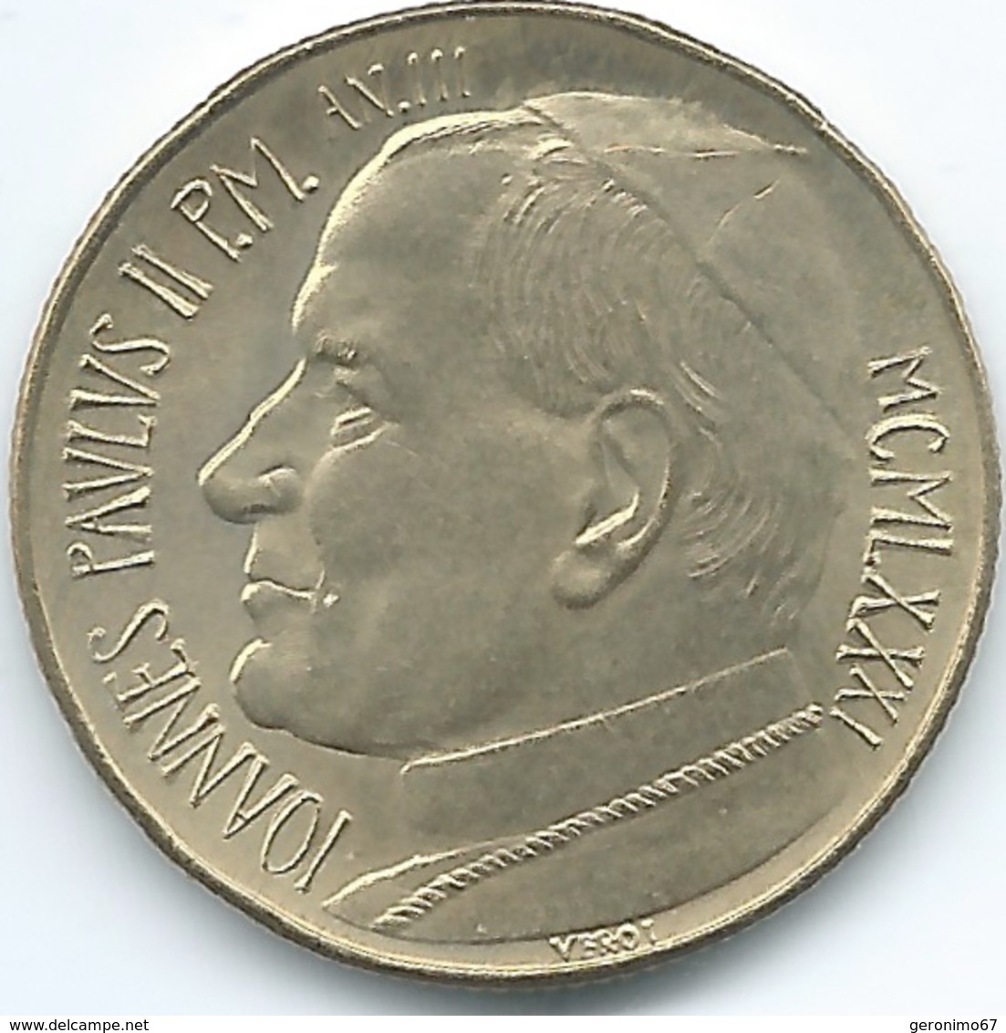 Vatican City - John Paul II - 1981 - 200 Lire - KM159 - Vatican