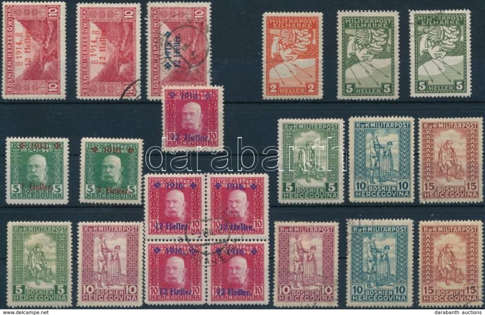 ** * O 1914-1918 21 Db Bélyeg (8.000) - Andere & Zonder Classificatie