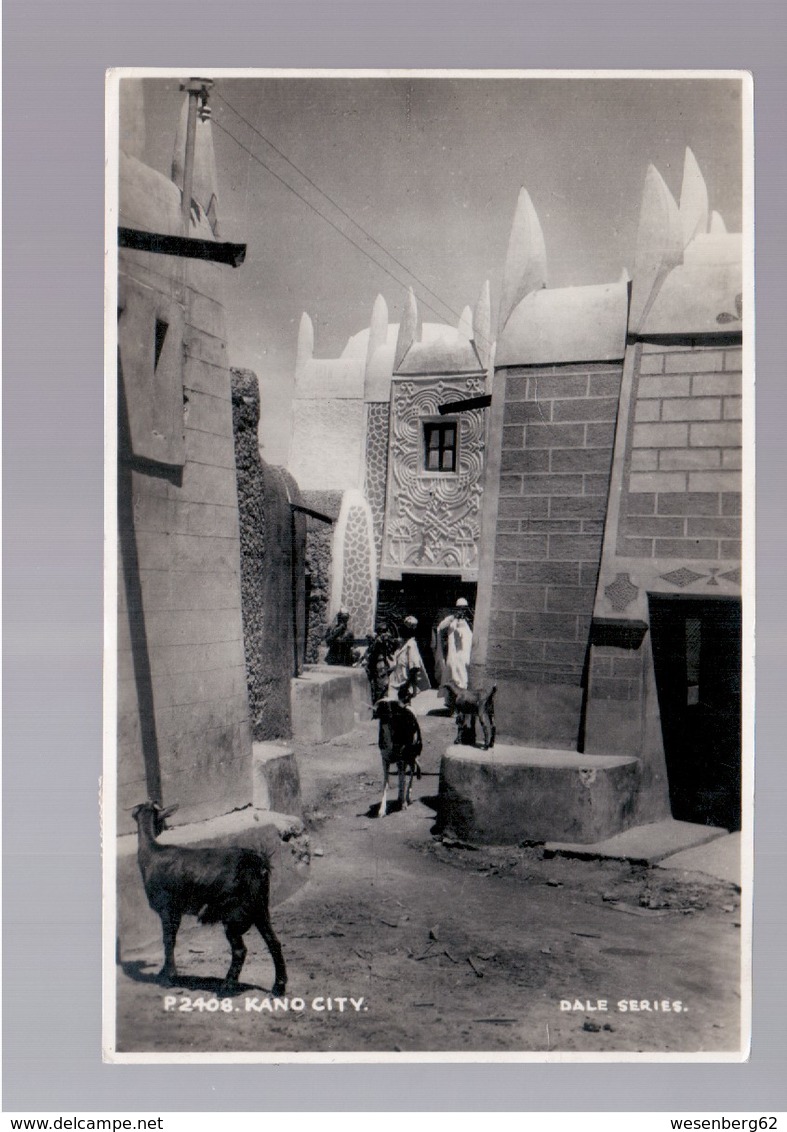 NIGERIA Kano City Ca 1950 OLD PHOTO POSTCARD - Nigeria