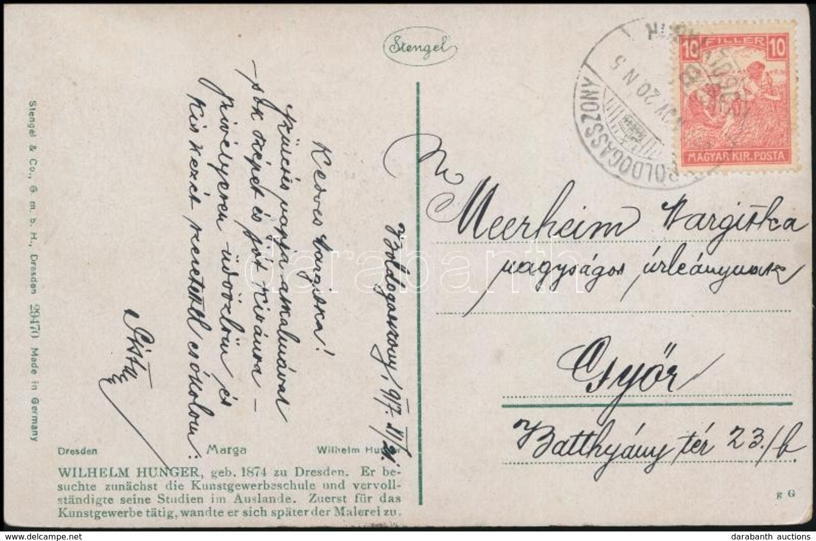 1917 Képeslap / Postcard 'BOLDOGASSZONY FOGOLYTÁBOR' - Autres & Non Classés