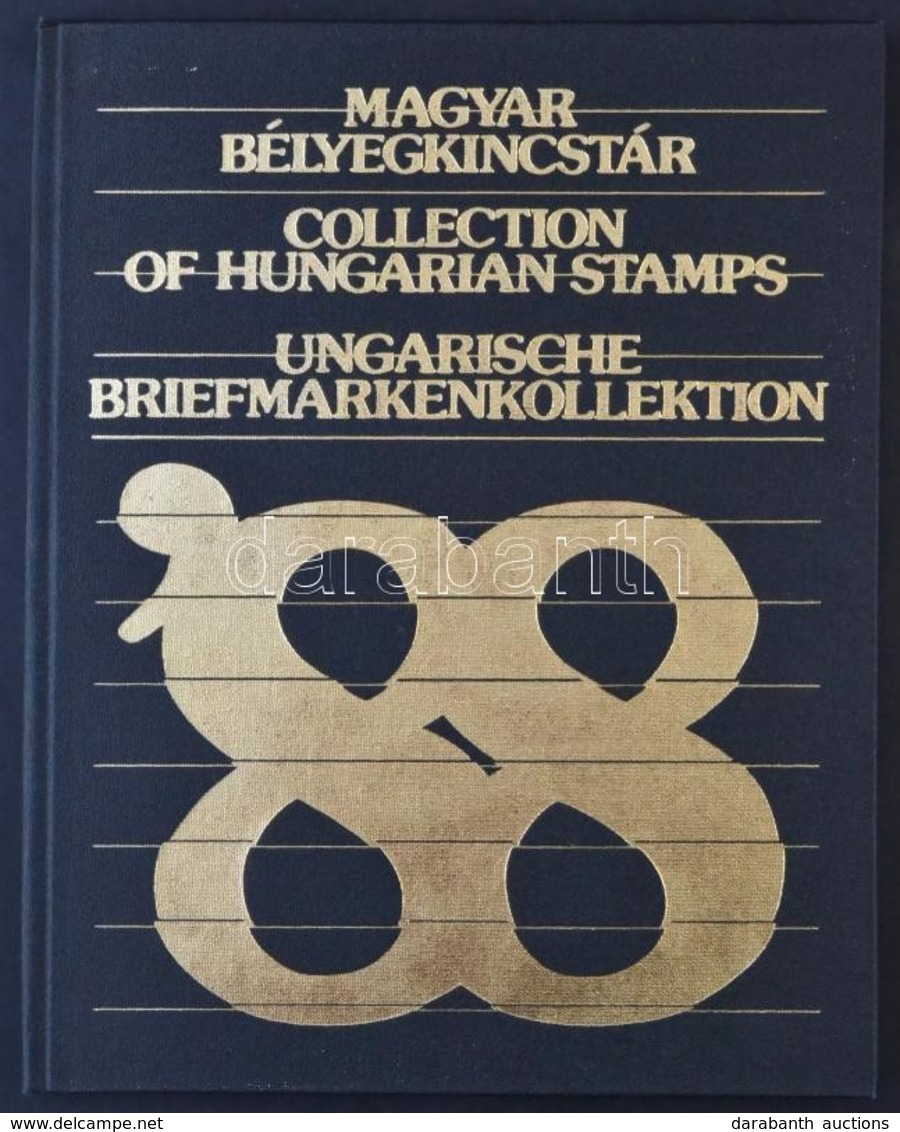 ** 1988 Bélyegkincstár, Benne Minden Bélyeg Kivéve A Feketenyomat Blokk - Altri & Non Classificati