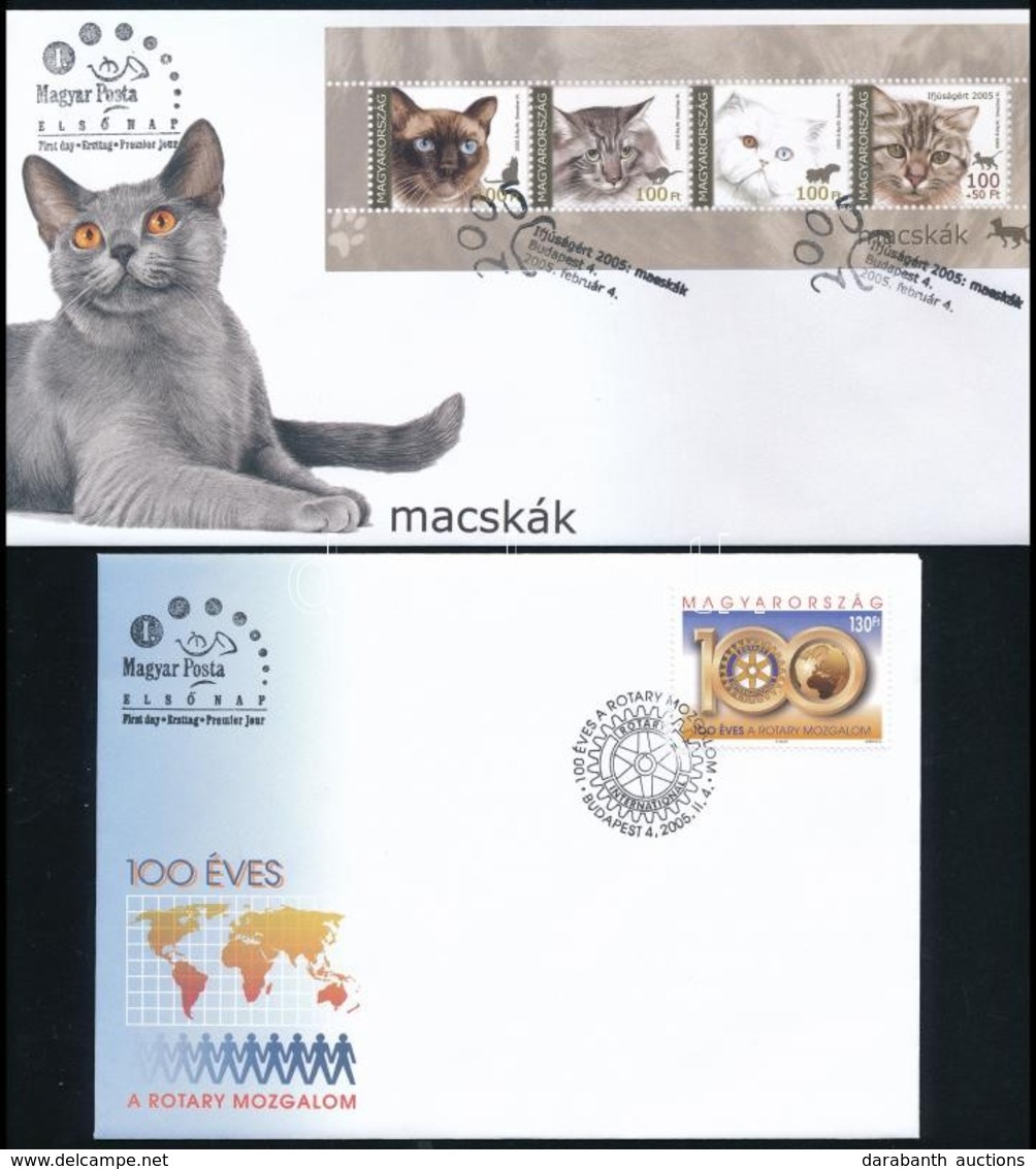 2005 34 Db FDC (26.000) (Névérték 9600) - Sonstige & Ohne Zuordnung