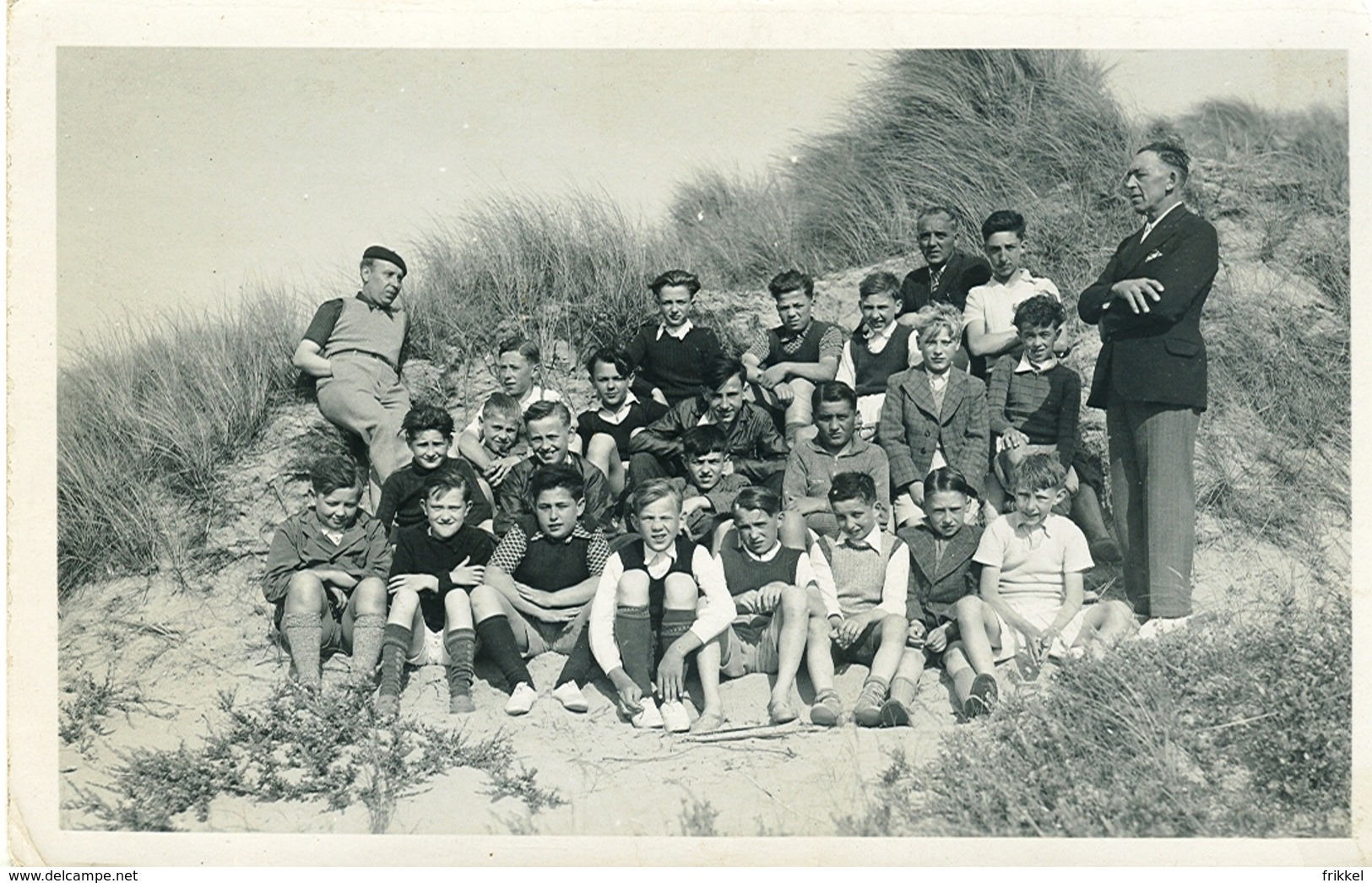 Fotokaart Carte Photo Oostduinkerke Duinen 1937 ? - Oostduinkerke