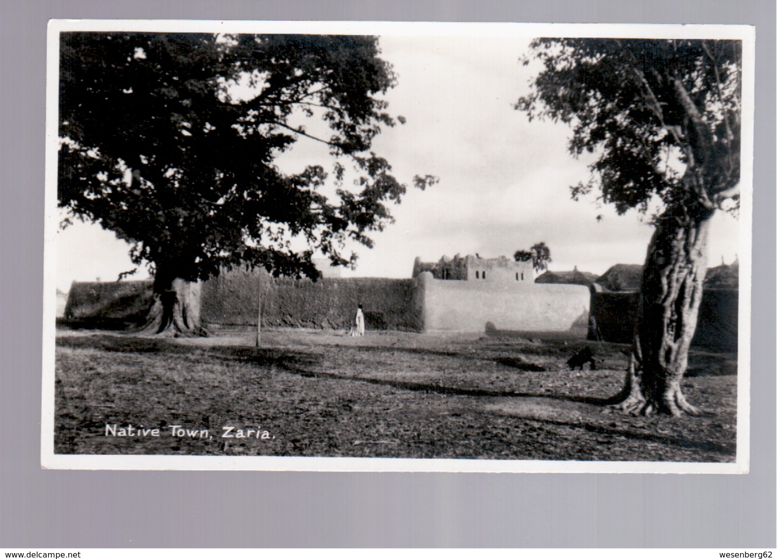 NIGERIA Zaria, Native Town Ca 1930 OLD PHOTO POSTCARD - Nigeria