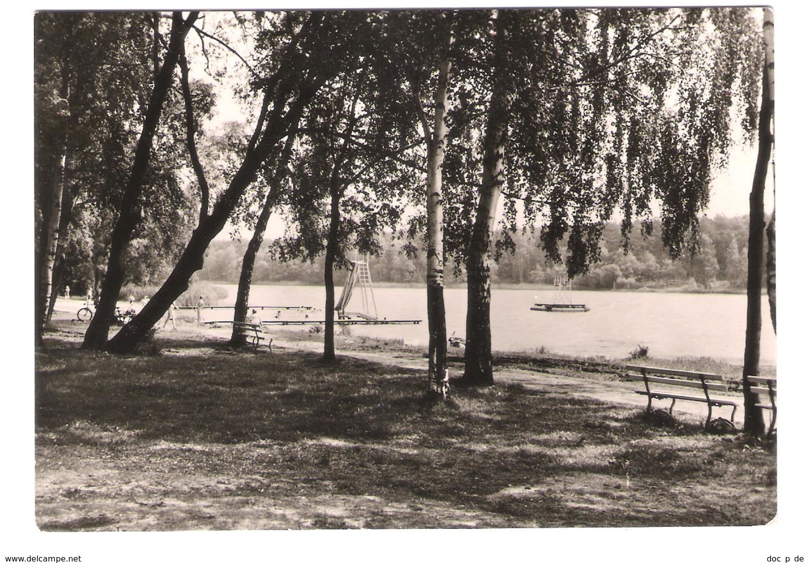 Deutschland - Sommerfeld Kr. Oranienburg - Freibad Am Beetzsee - Alte Ansicht - Sommerfeld