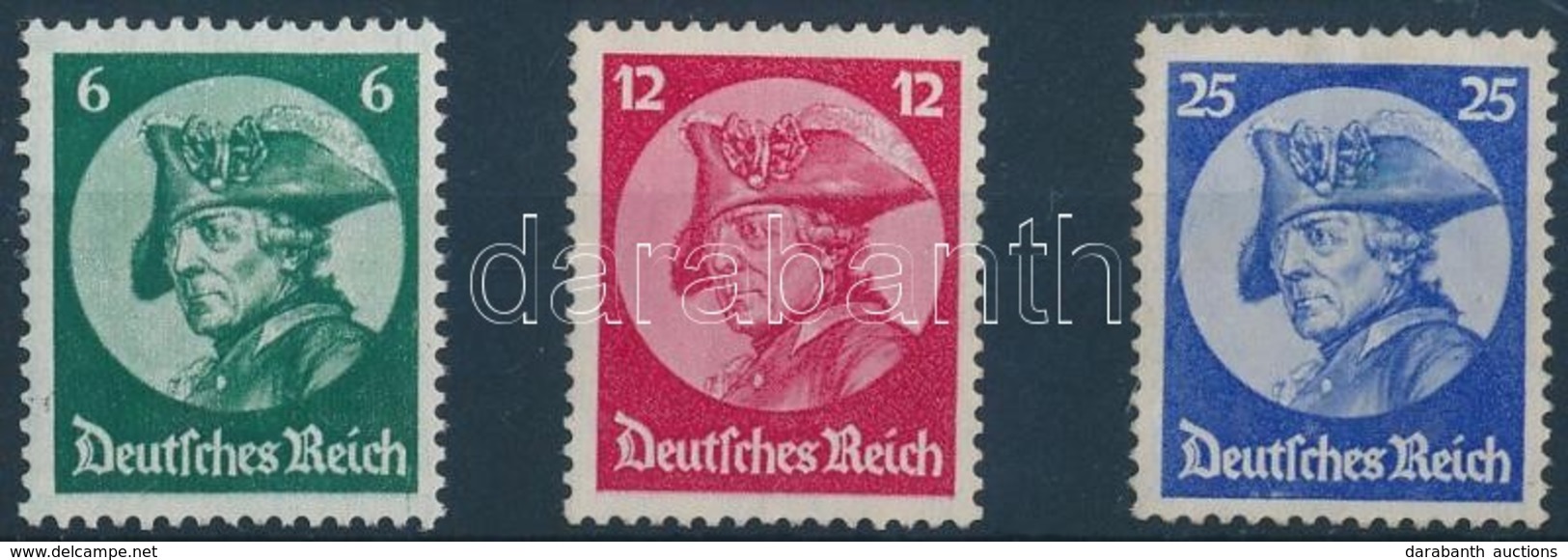 ** 1933 Nagy Frigyes Sor Mi 479-481 - Sonstige & Ohne Zuordnung