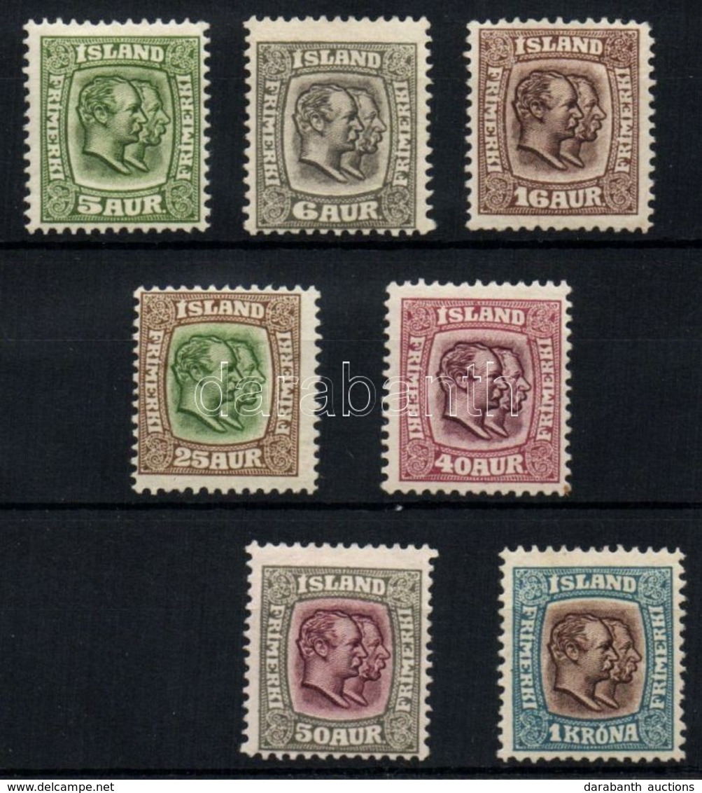 * 1907 Forgalmi Mi 51-52 + 55 + 57-60 (Mi EUR 193.-) - Sonstige & Ohne Zuordnung