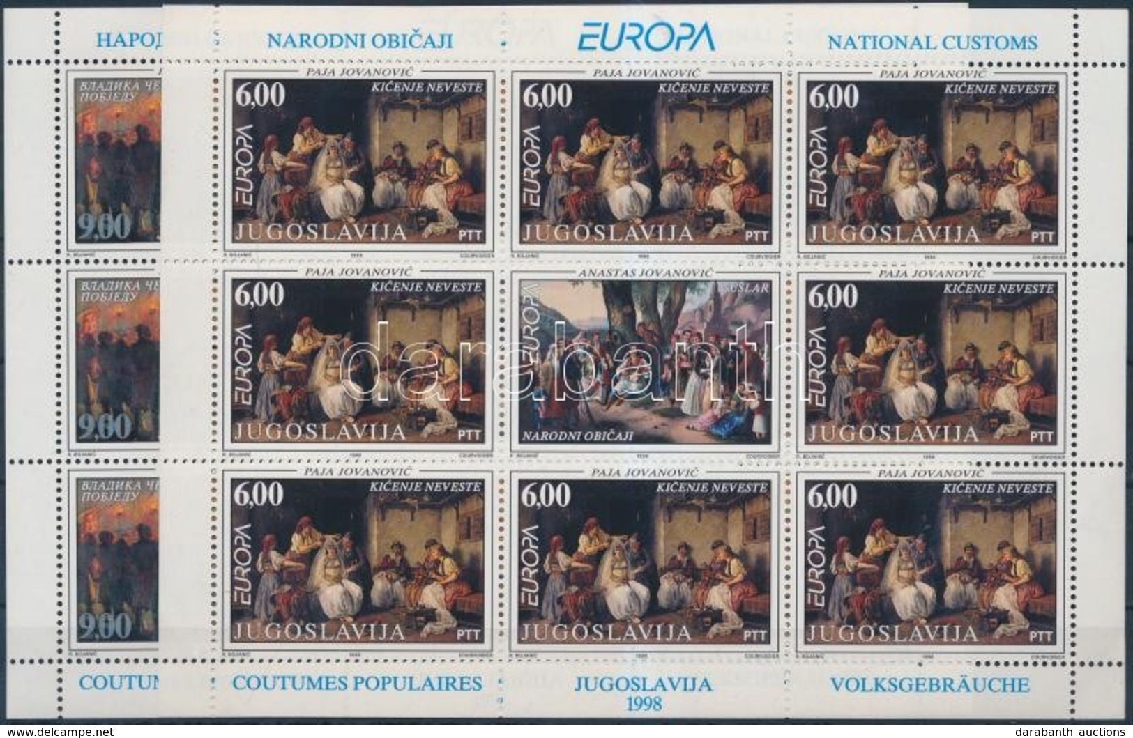 ** 1998 Europa CEPT Kisívsor Mi 2855-2856 - Sonstige & Ohne Zuordnung