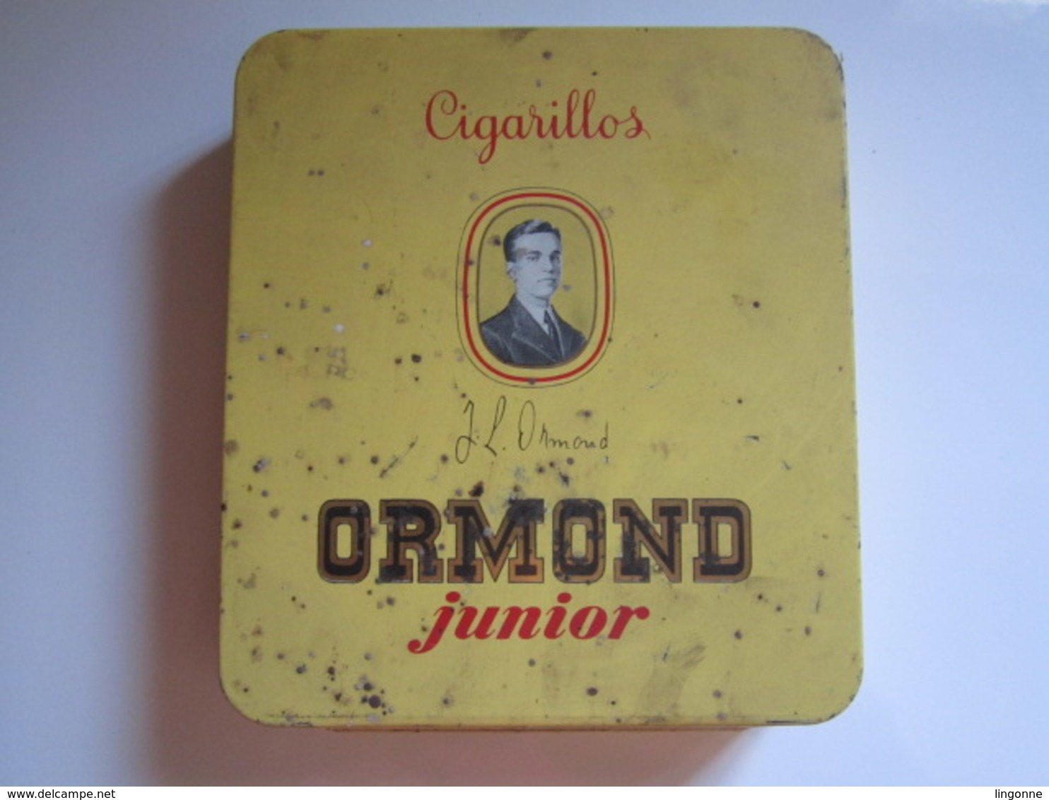 Ancienne Boite (vide) à Cigarillos ORMOND JUNIOR - Boîtes