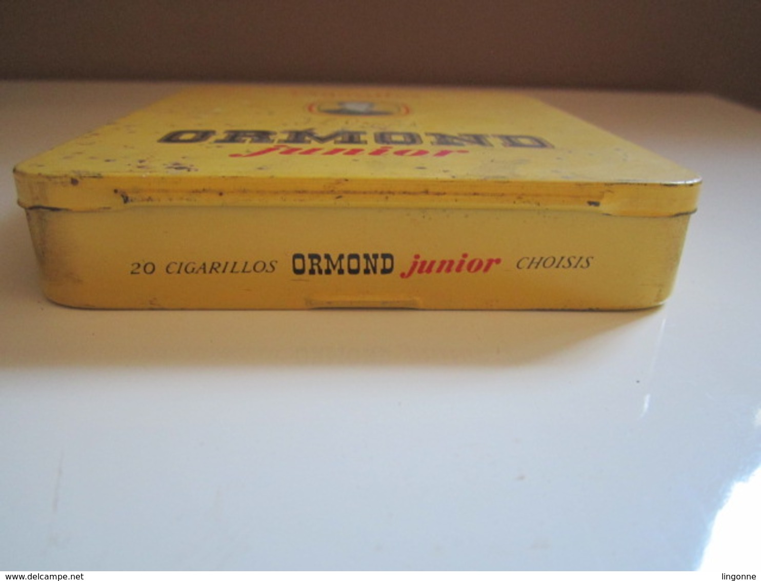 Ancienne boite (vide) à cigarillos ORMOND JUNIOR