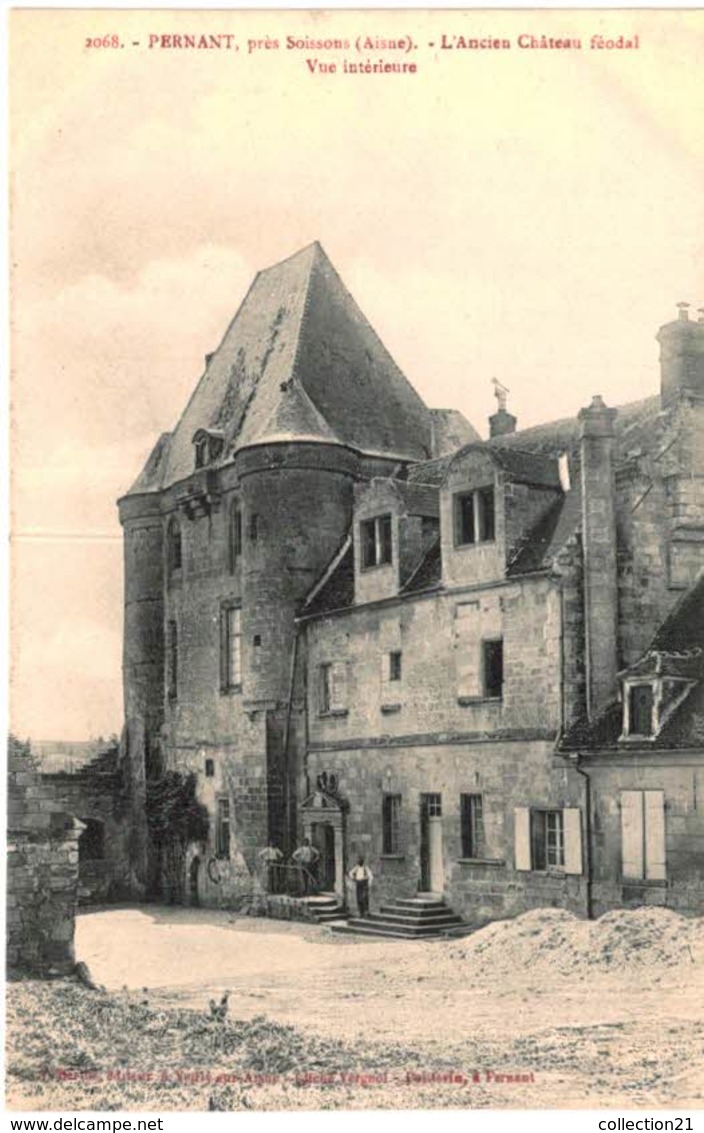 PERNANT ... L ANCIEN CHATEAU FEODAL ... VUE INTERIEURE - Other & Unclassified