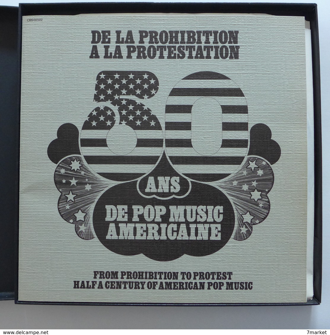 Coffret 5 LP / De La Prohibition à La Protestation  50 Ans De Pop Music Américaine / 1973 - CBS - Pressage FR - Other & Unclassified