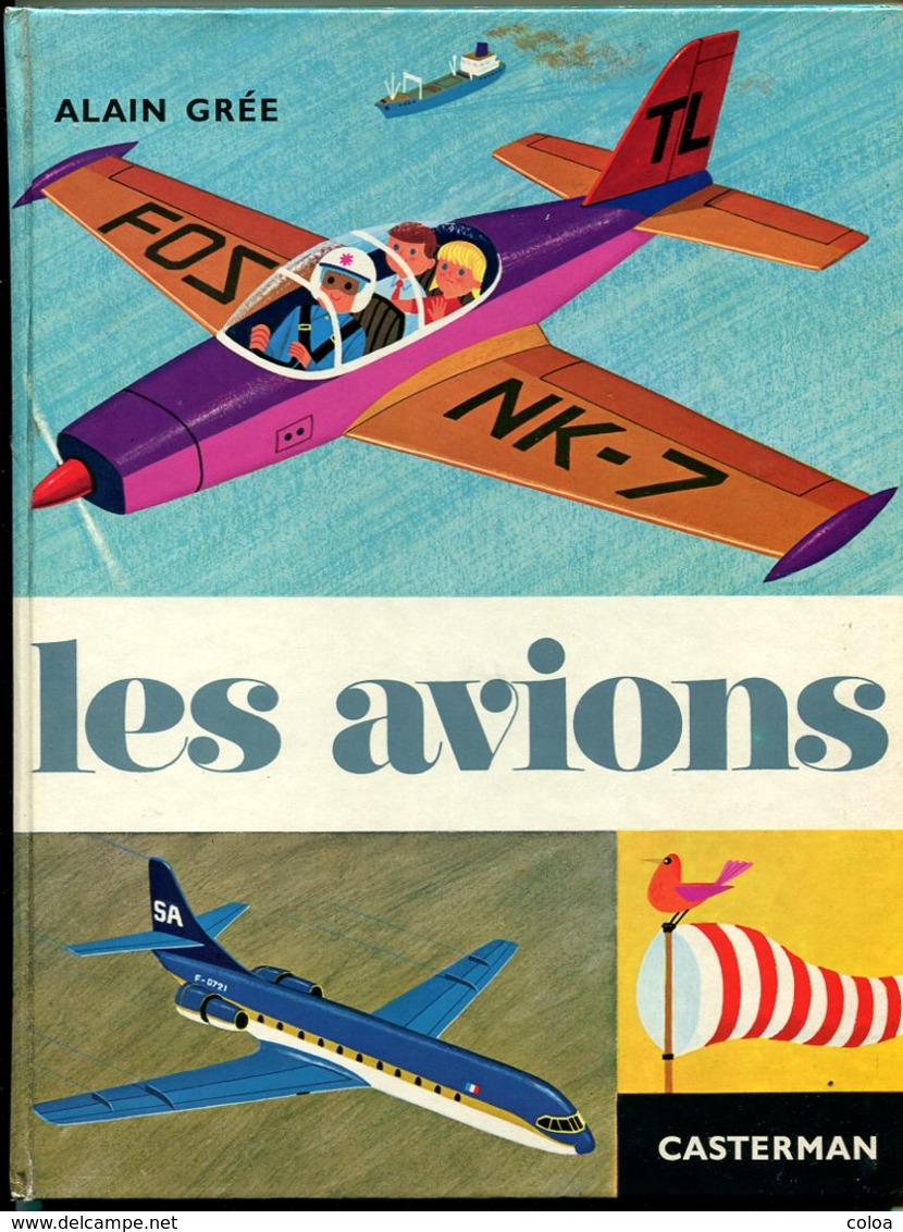 Aviation Alain GREE, Les Avions Cadet-Rama  1975 - Casterman