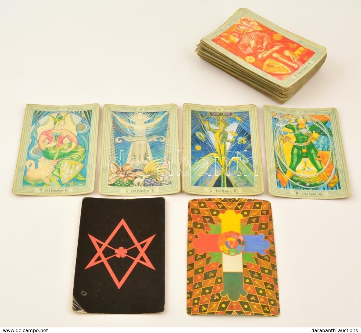 Ordo Templi Orientis 78 Lapos Tarot Kártya. - Sonstige & Ohne Zuordnung