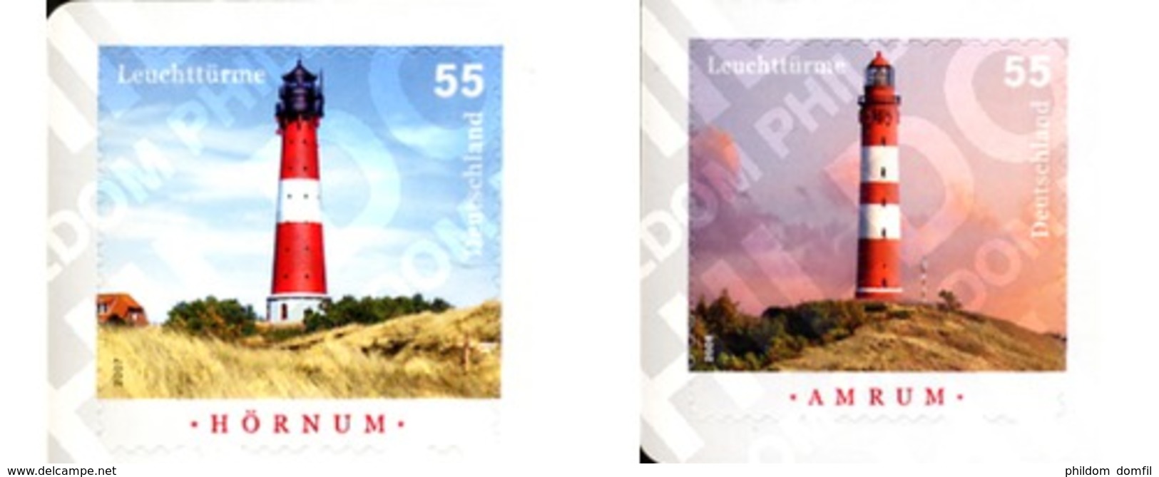 Ref. 223406 * MNH * - GERMAN FEDERAL REPUBLIC. 2008. LIGHTHOUSES . FAROS - Unused Stamps