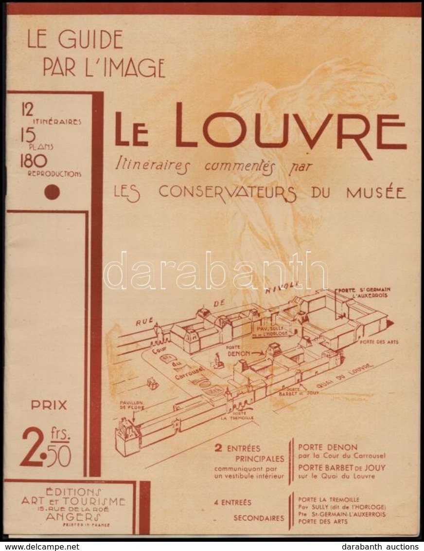 Cca 1930 Le Guide Par L'image Le Louvre, 32p - Ohne Zuordnung