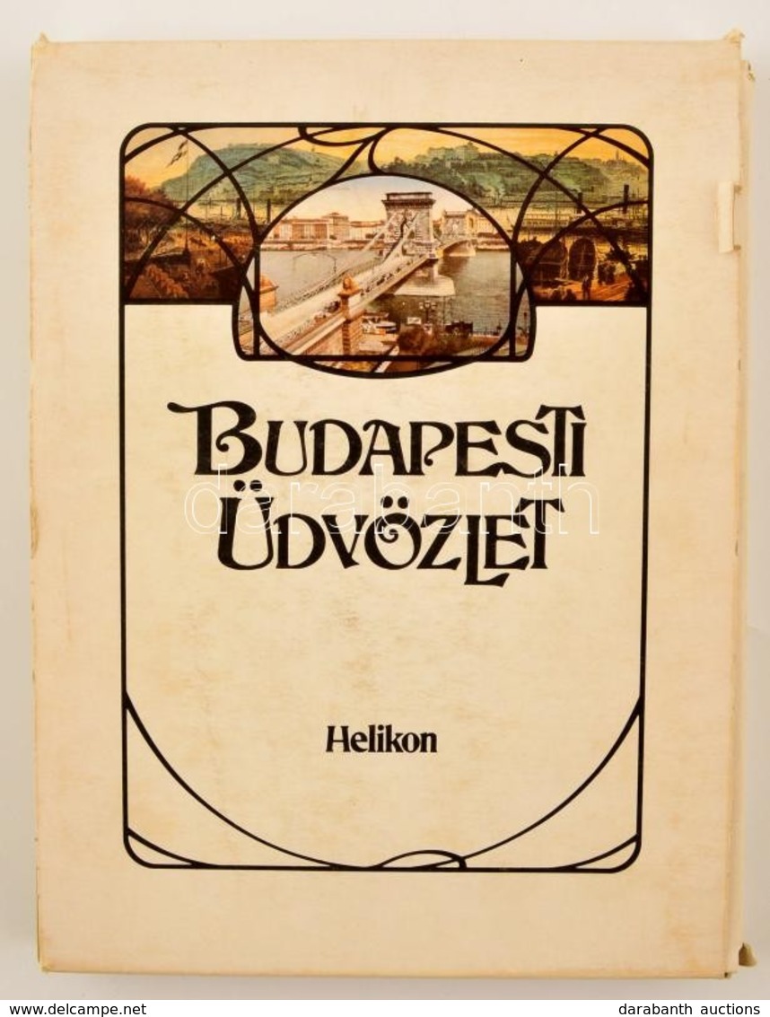 Budapesti üdvözlet. Szerk.: Kollin Ferenc. Bp., 1983, Helikon. Kiadói Egészvászon Kötésben, Tékával. Térkép Nélkül - Ohne Zuordnung