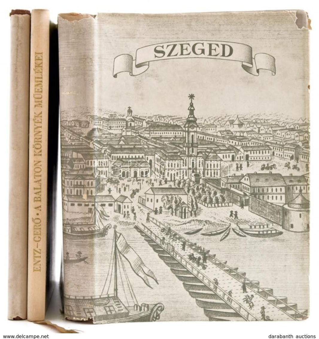Magyar Műemlékek 2 Kötete: 
Gerő László: Eger. Magyar Műemlékek.+Entz Géza - Gerő László: A Balaton Környék Műemlékei. B - Ohne Zuordnung