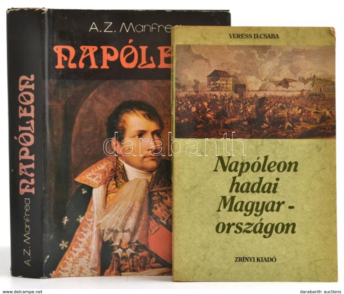 Vegyes Könyvtétel, 2 Db:
A. Z. Manfred: Naplóleon. Fordította Nyilas Vera. Bp., 1981, Kossuth-Gondolat. Kiadói Egészvász - Ohne Zuordnung