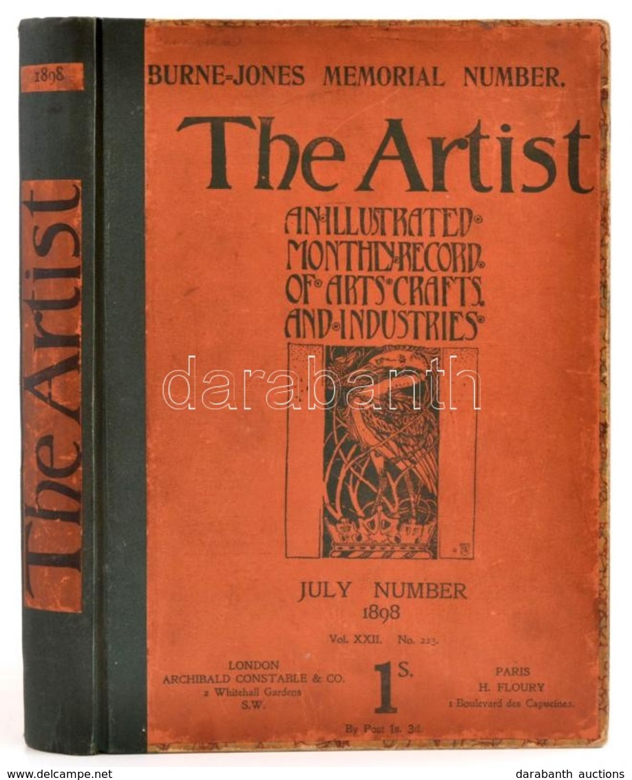1899 The Artist. An Illustrated Monthly Record Of Arts, Craft, And Industries. Vol.XXII. No. 223. 1898. Julius. Edward B - Ohne Zuordnung