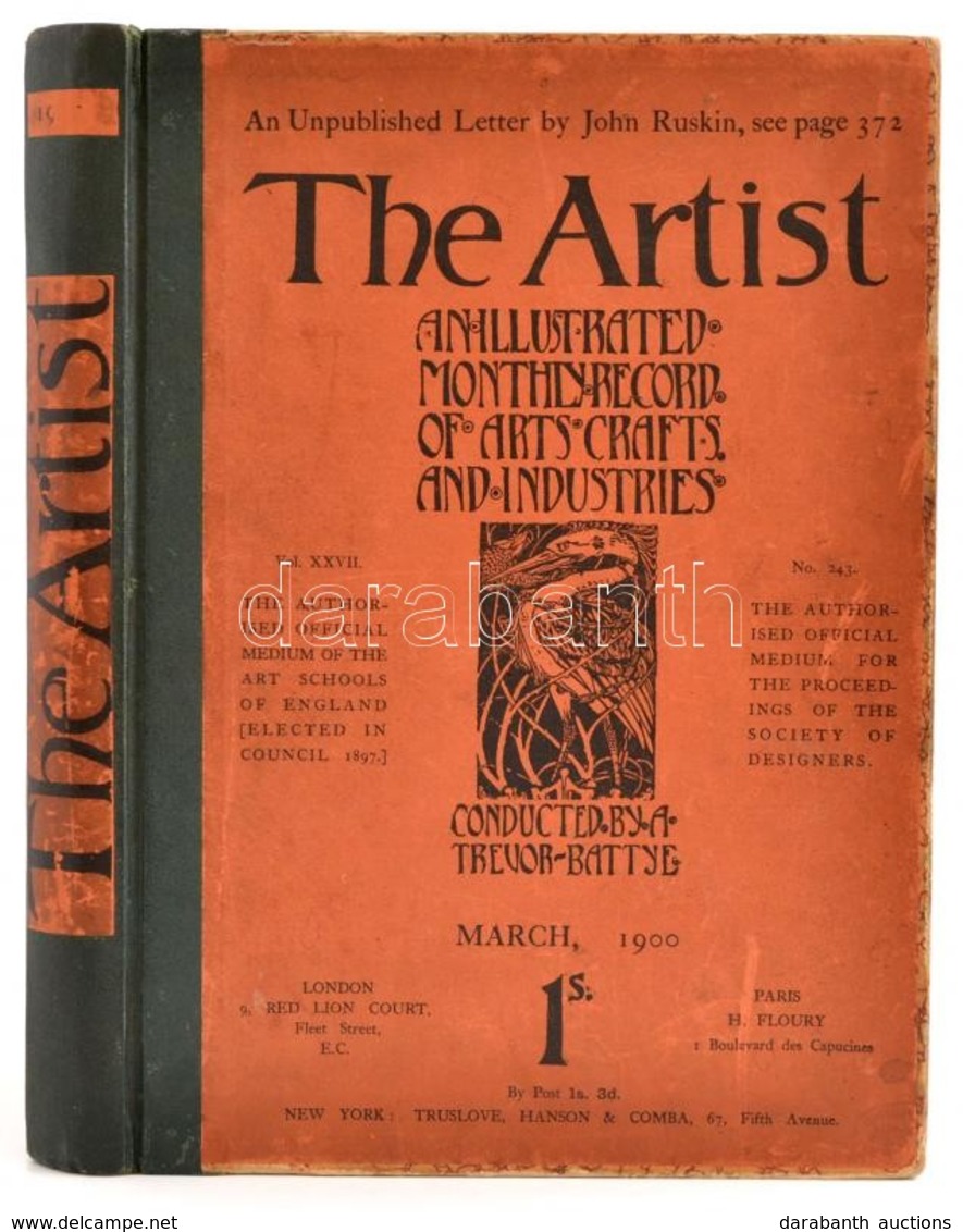 1900 The Artist. An Illustrated Monthly Record Of Arts, Craft And Industries. Vol. XXVII. No. 243. 1900. Március. Szerk. - Ohne Zuordnung