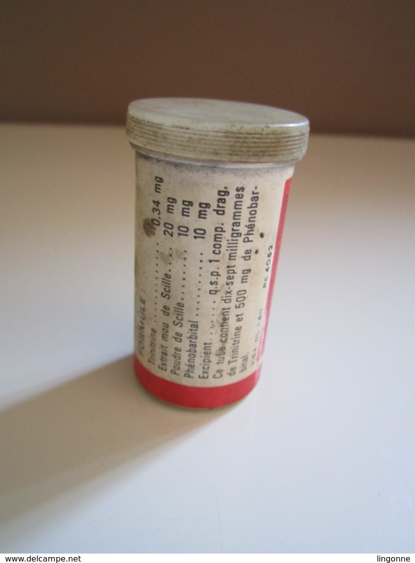 Ancienne Boite De PHARMACIE SCILLITRINE Laboratoire PERRIER 31 Toulouse Hauteur : 5 Cm - Boîtes