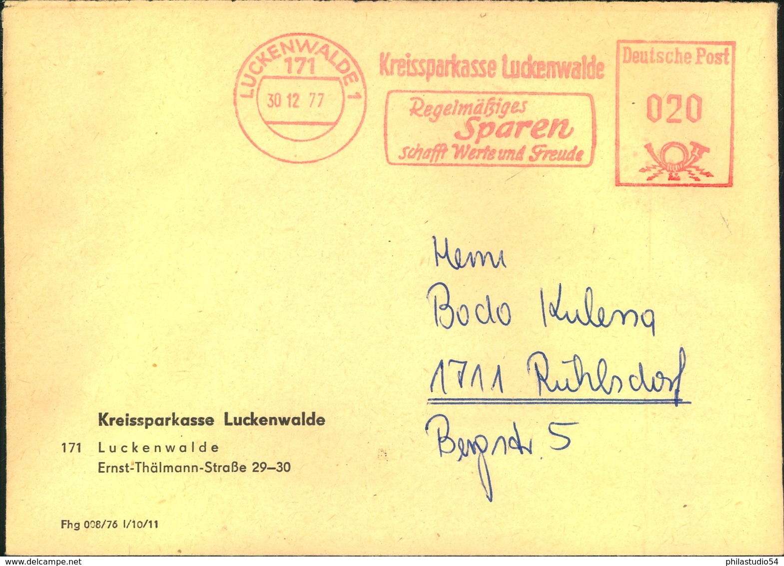 DDR 1950/1990, ausgesuchtes Lot von 30 teils besseren Briefen und Ganzsachen