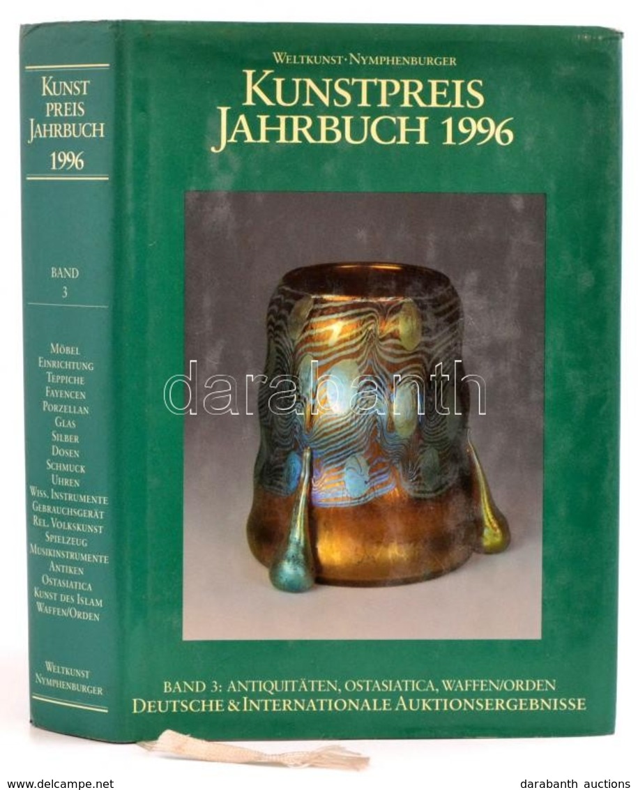 Kunstpreis Jahrbuch 1996. Deutsche & Internationale Auktionsergebisse. 51. Jahrgang. Band 3. München, 1996, Weltkunst Ve - Ohne Zuordnung