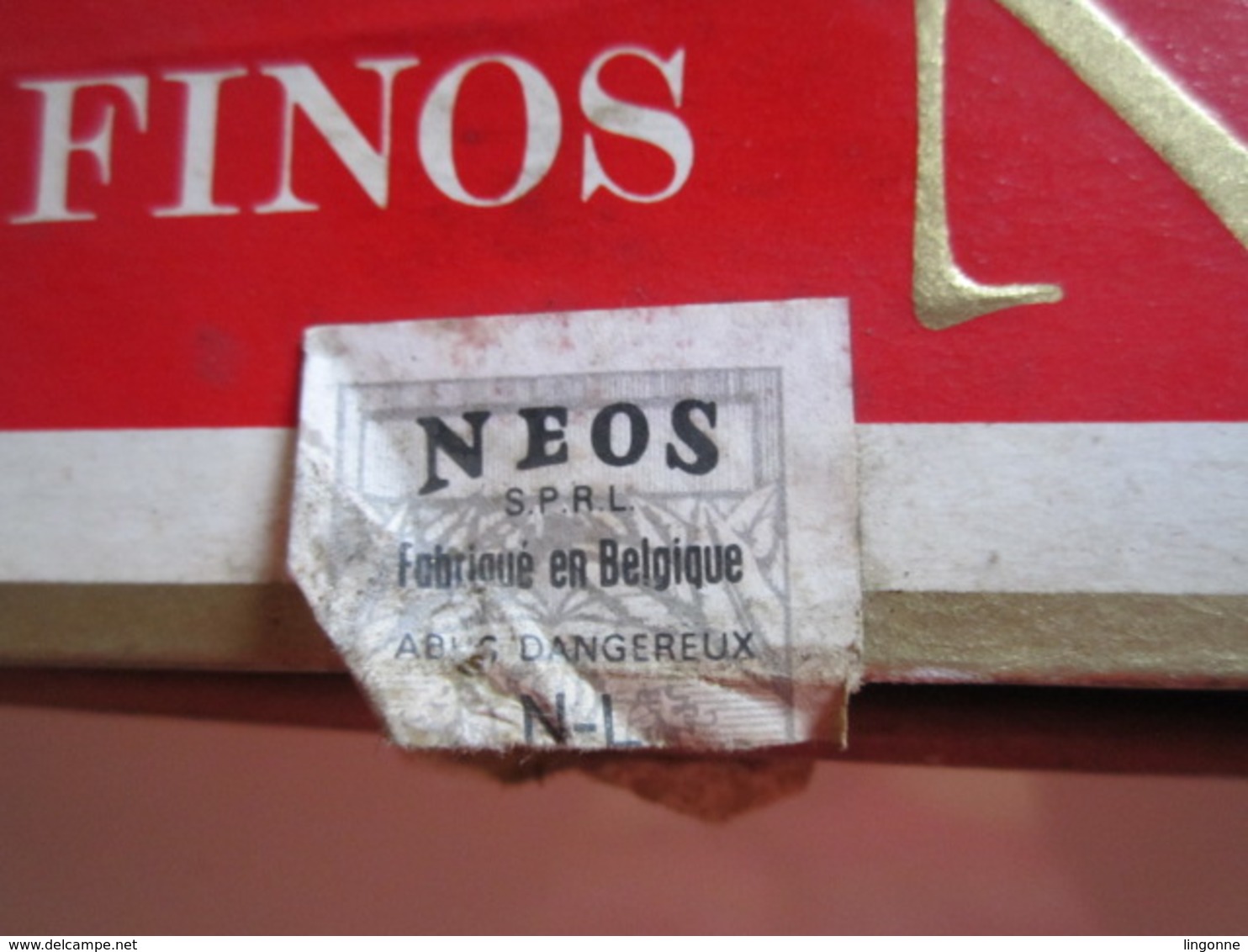 Boîte à Cigares Bois "Senoritas Finos Neos" Dechets De Havane 18 X 9 Cm - Boîtes