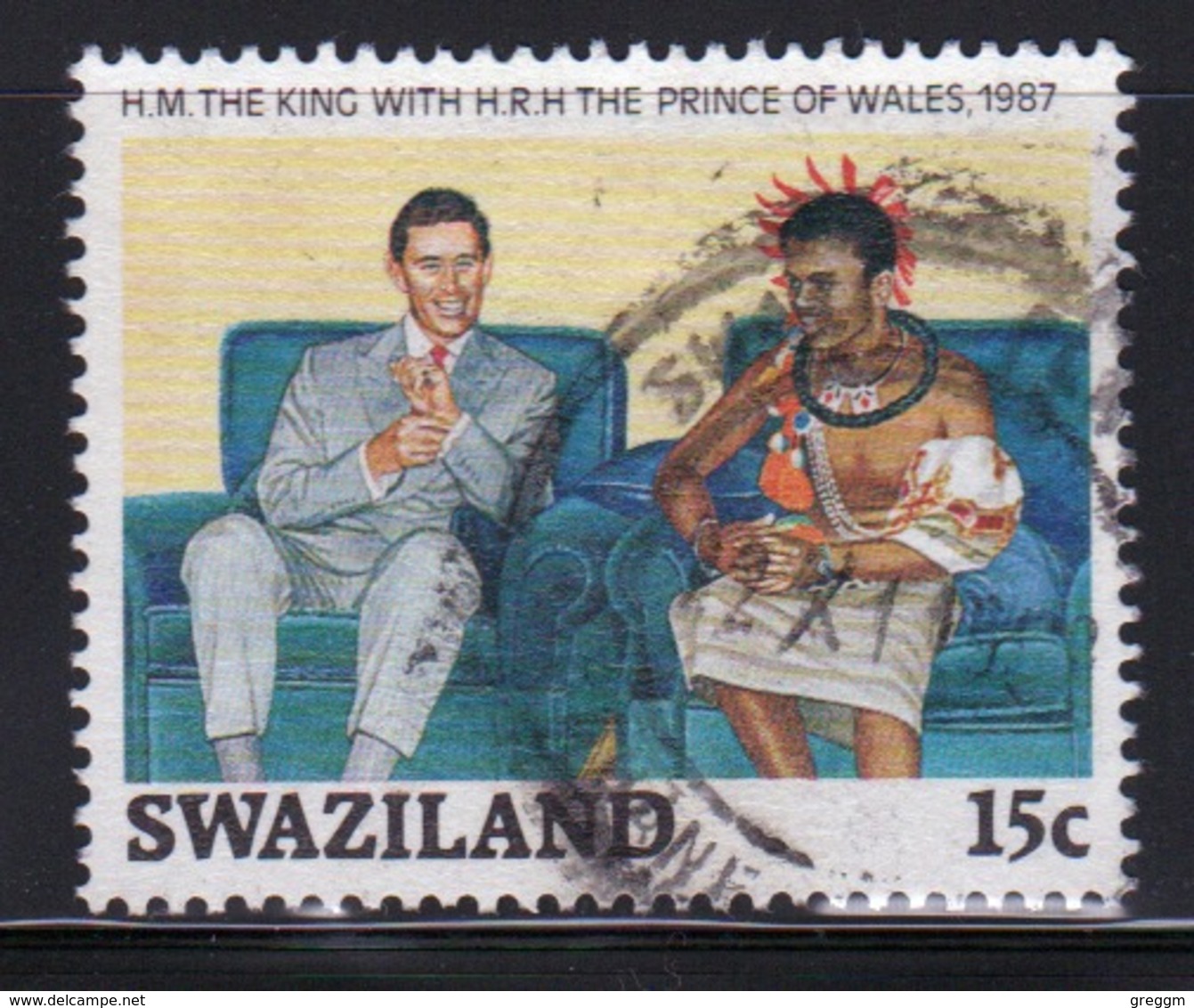 Swaziland  1989 Single 15c Stamp From The 21st Birthday Of King Mswati Set. - Swaziland (1968-...)