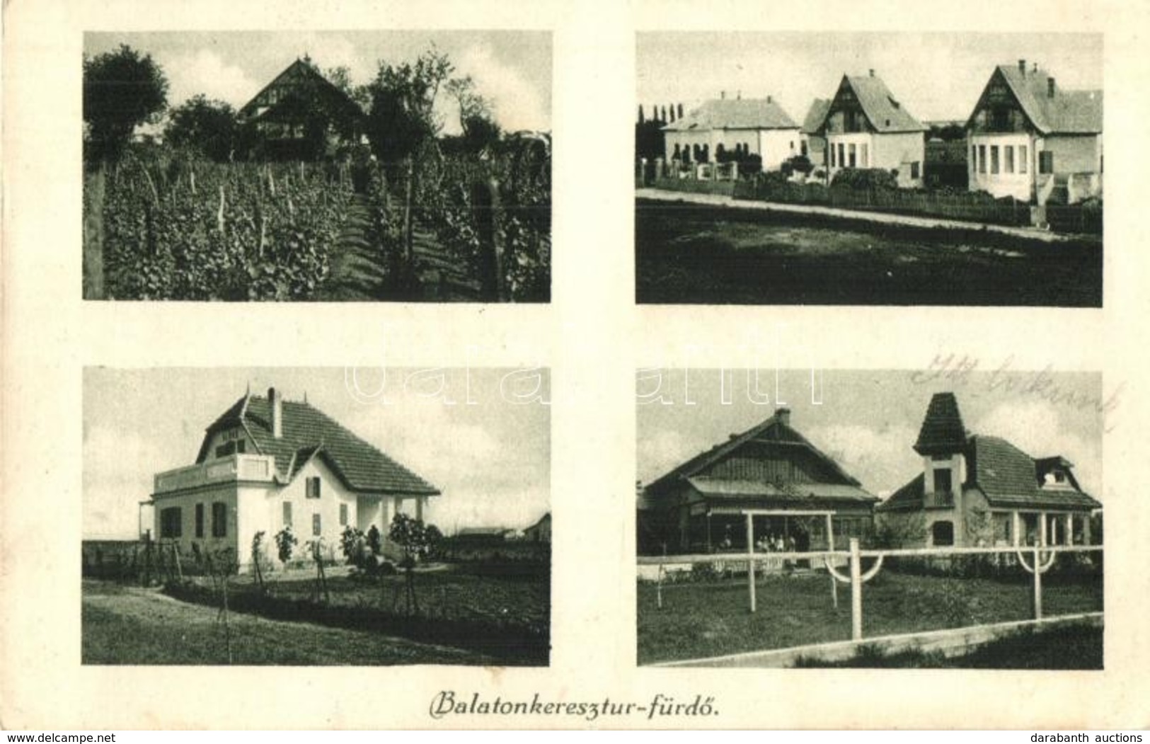 T2/T3 Balatonkeresztúr, Nyaralók, Villa, Szőlőskert (EK) - Ohne Zuordnung