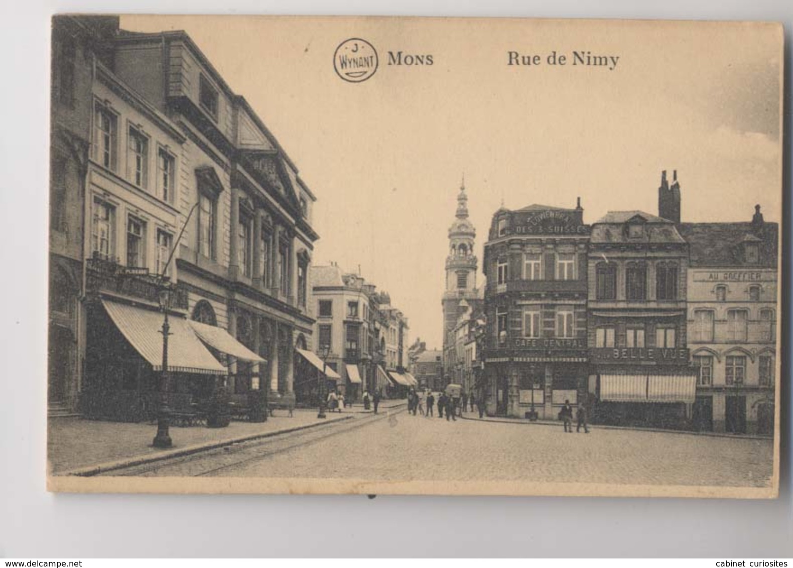 MONS - Rue De Nimy - Animée - Mons