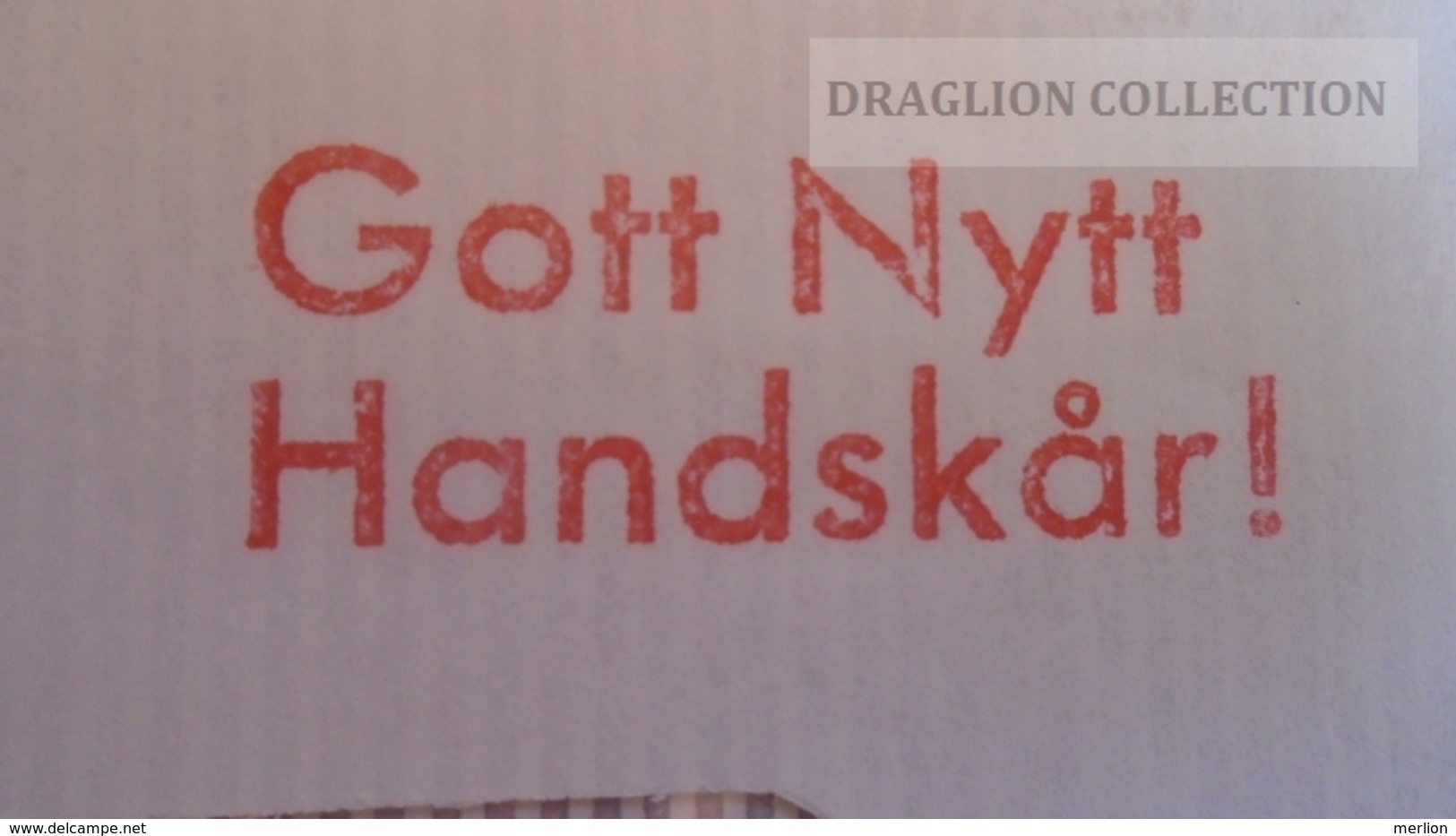 D165986 Sweden Sverige  -EMA- Freistempel -METER STAMP-Gott Nytt Handskar!  Stockholm 1982 - Machine Labels [ATM]