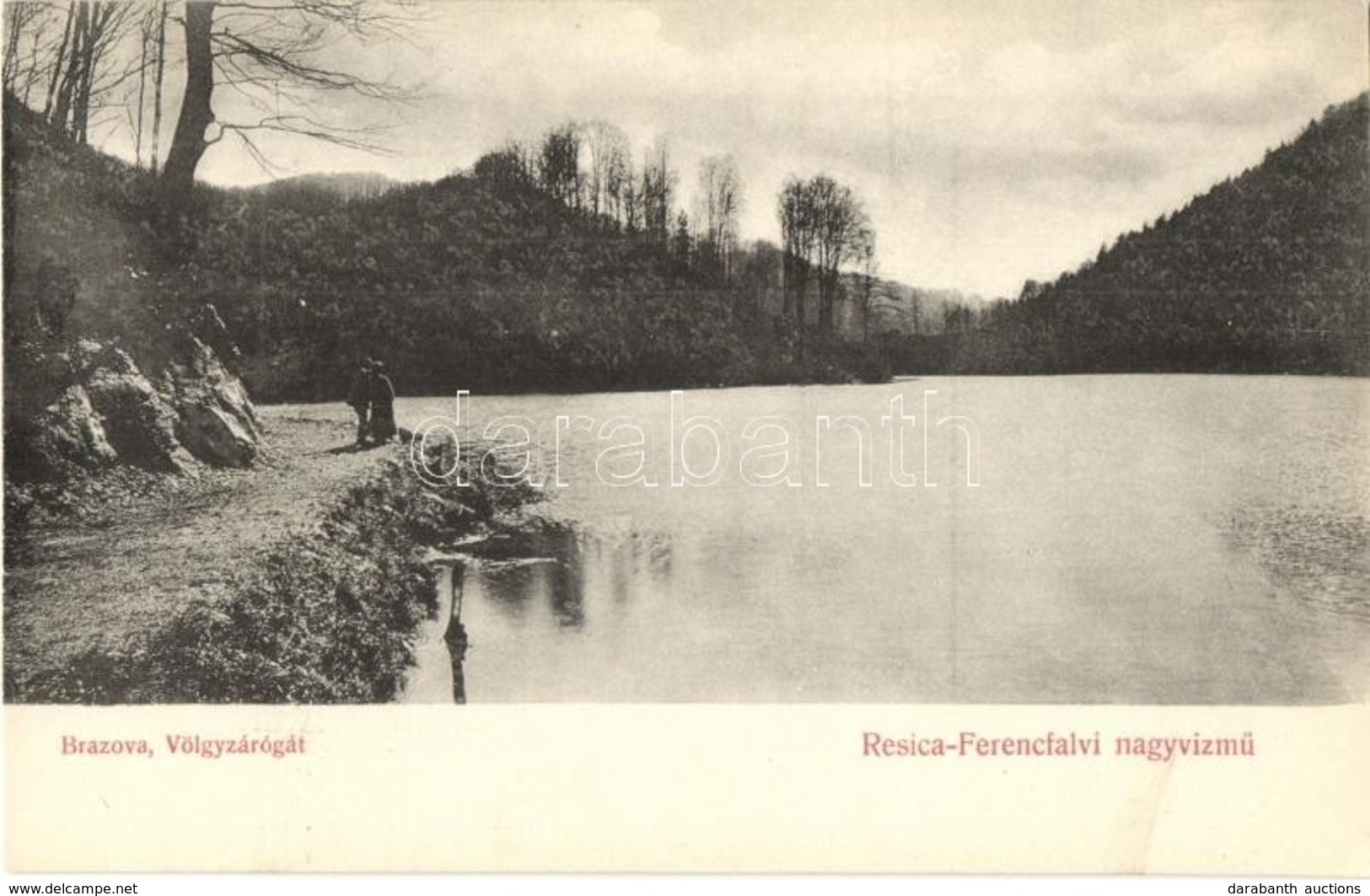 ** T2 Brázova, Breazova; Resica-Ferencfalvi (Resicabánya) Nagy Vízmű, Brazovai Völgyzárógát / Resita-Valiug Water Works, - Ohne Zuordnung