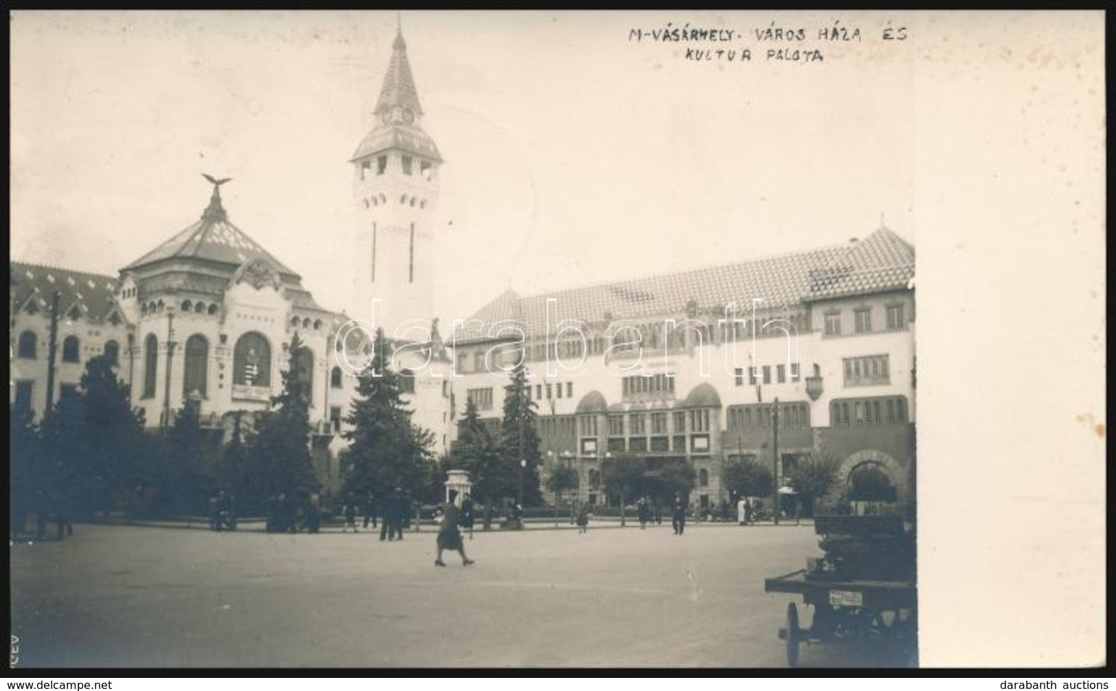 T2 1940 Marosvásárhely, Targu Mures; Városháza, Kultúrpalota / City Hall, Palace Of Culture. Photo + Marosvásárhely Viss - Ohne Zuordnung