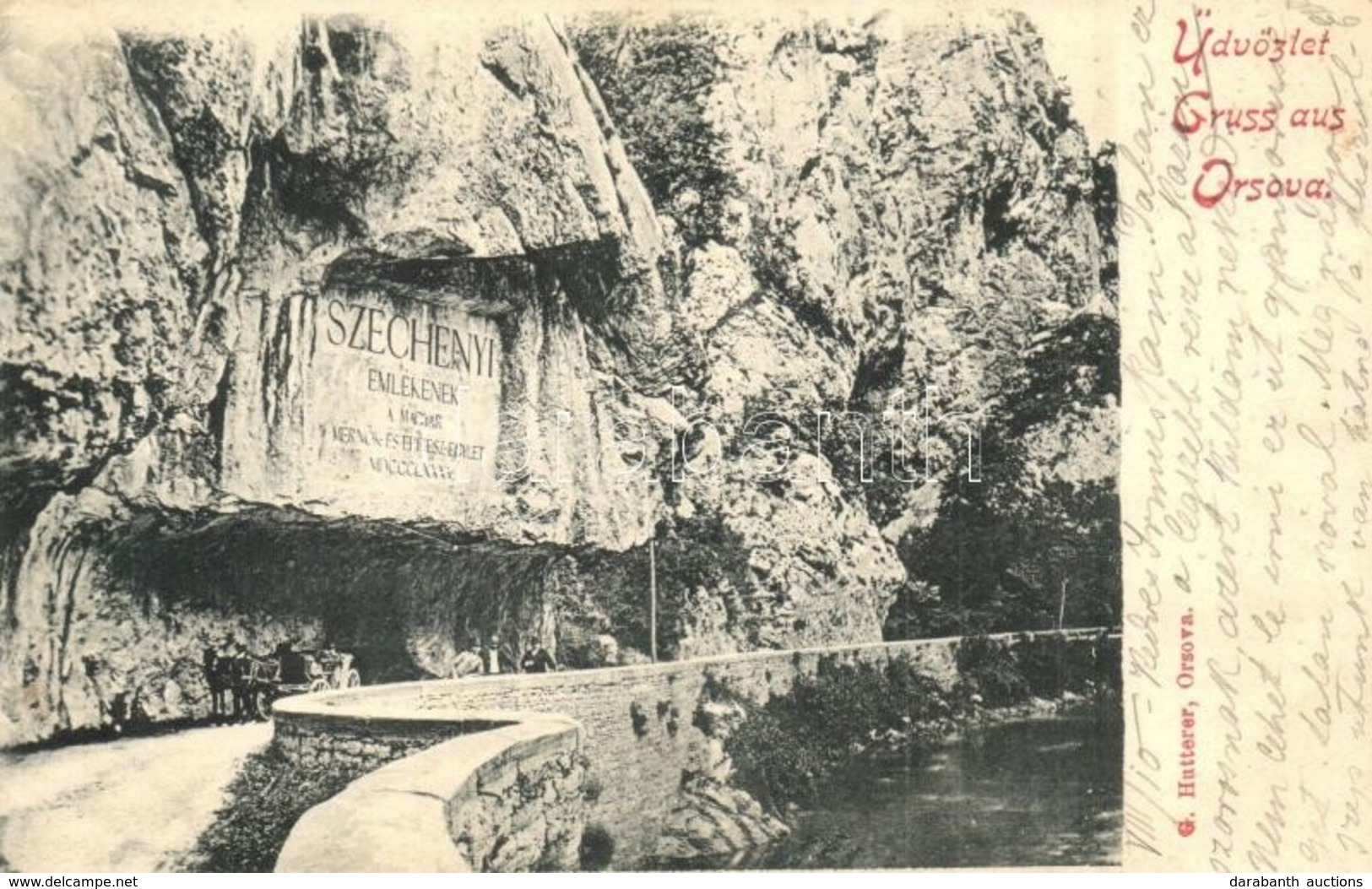 T2 1898 Orsova, Széchenyi Emlék / Monument - Ohne Zuordnung