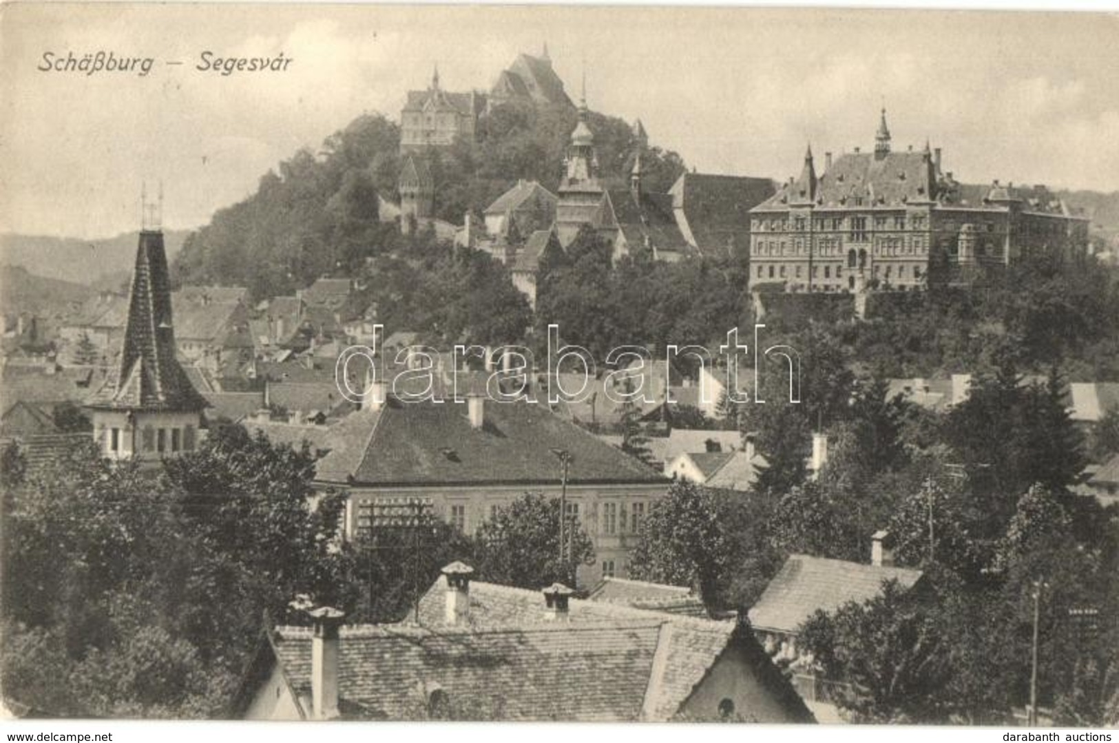 T2 1912 Segesvár, Schässburg, Sighisoara; Látkép / General View - Ohne Zuordnung