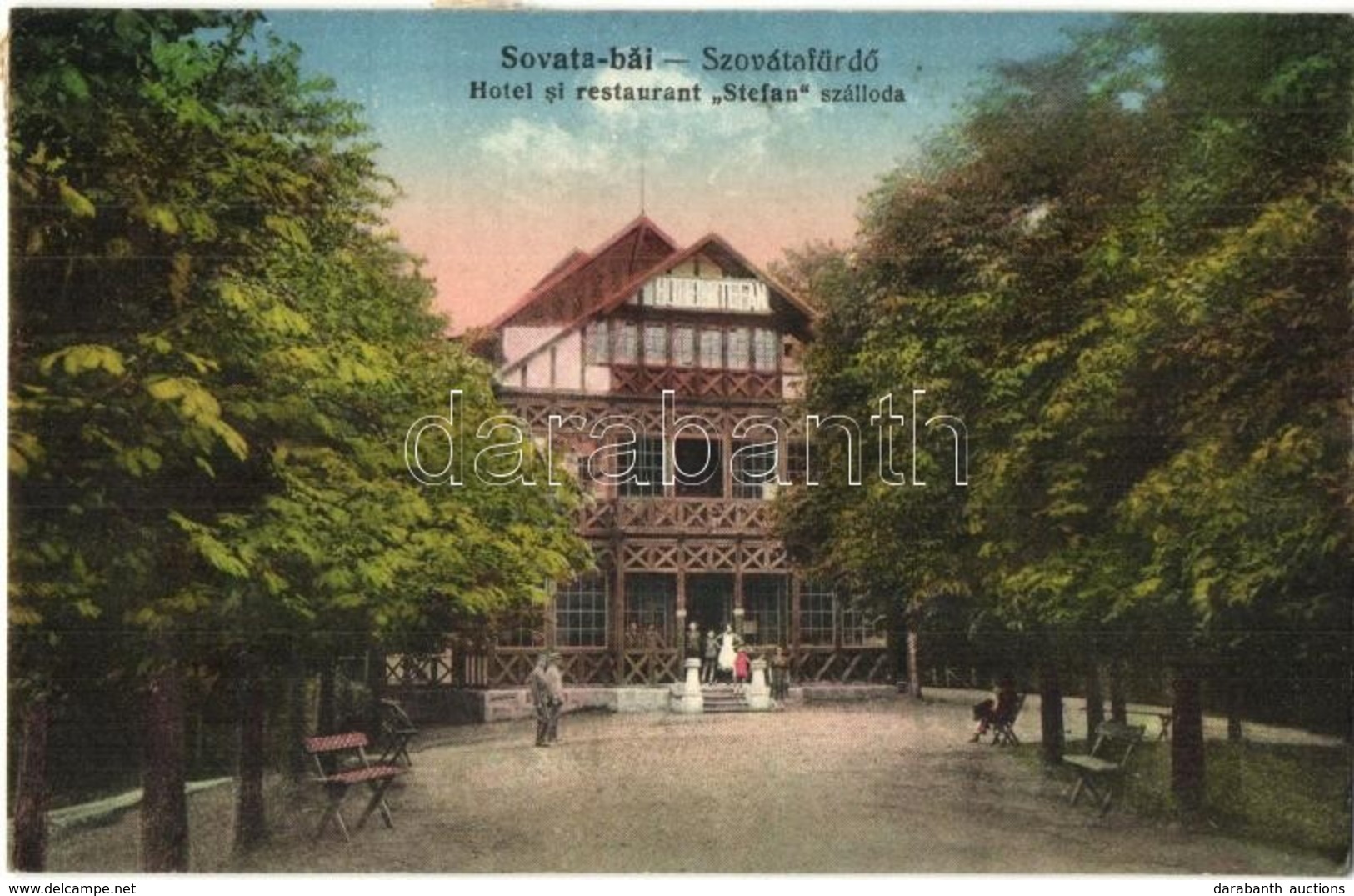 T2 Szováta-fürdő, Baile Sovata; Stefán Szálloda és étterem / Hotel And Restaurant - Ohne Zuordnung