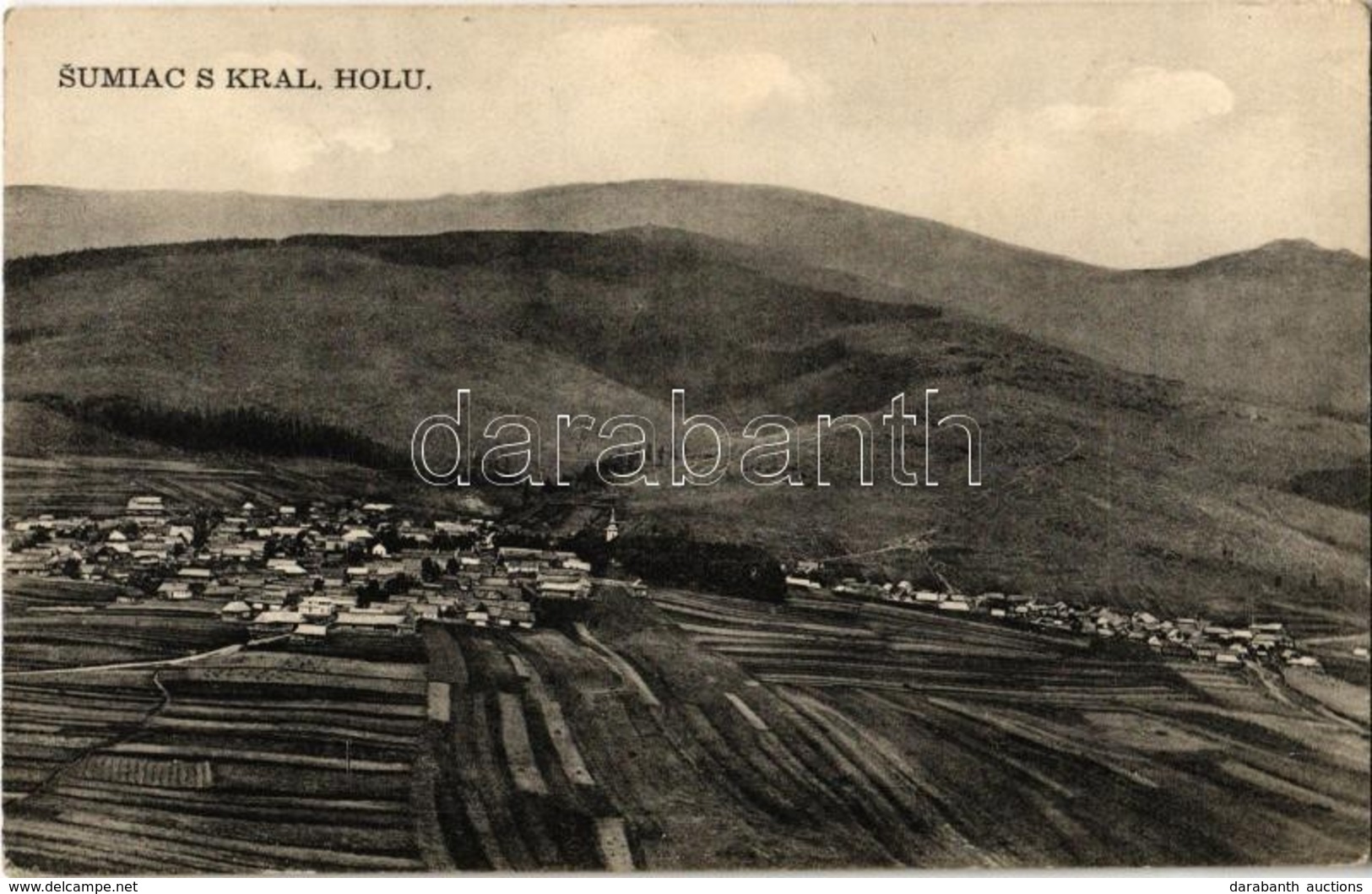 T2 Királyhegyalja, Sumjácz, Sumiac; Kralova Hola / Látkép A Király Heggyel. Kiadja Jan Cubka / General View With Mountai - Ohne Zuordnung