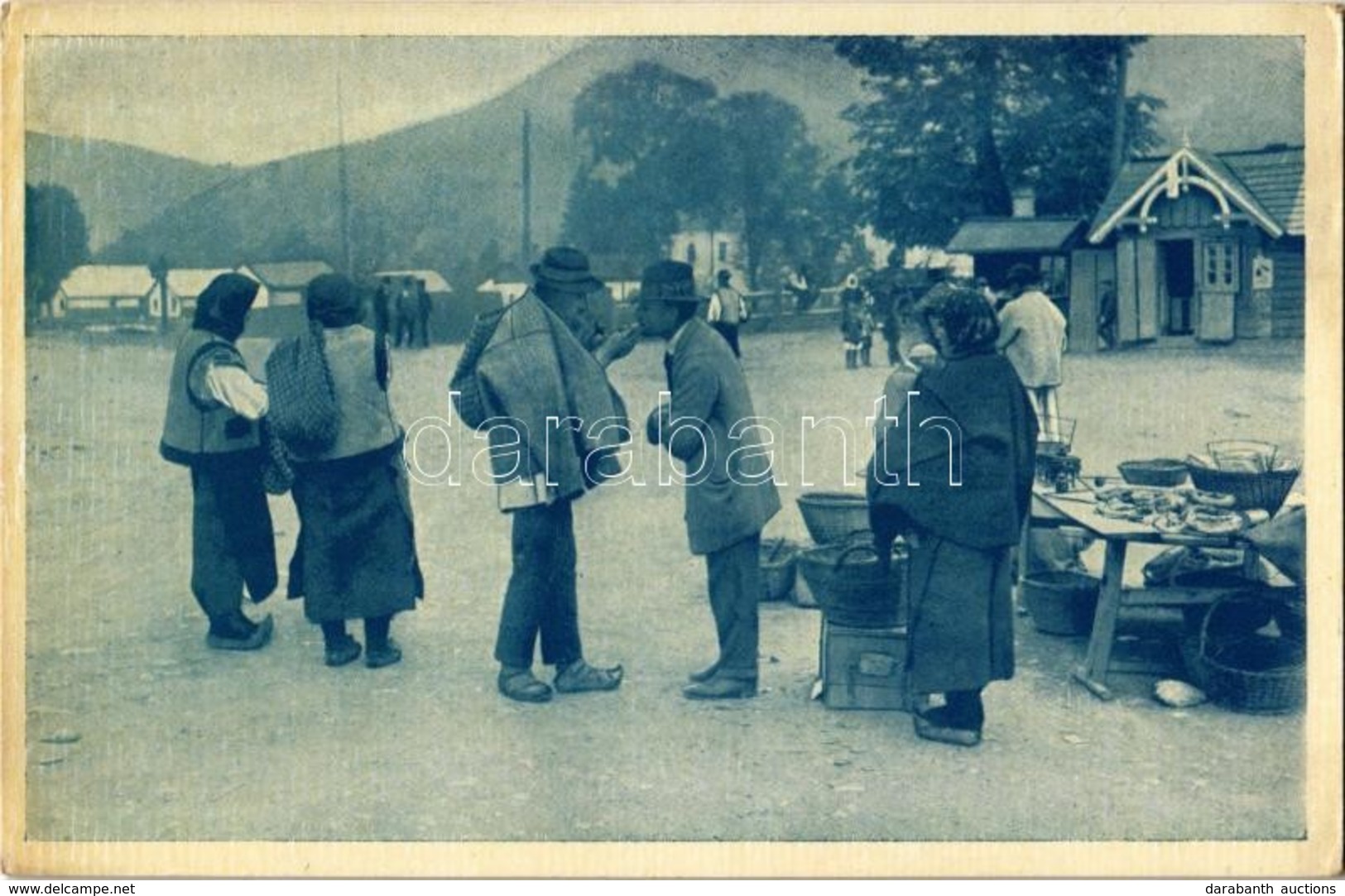 ** T2 Munkács, Mukacheve, Mukacevo (?); Piac és árusok. Novotny & Bartosek / Prátelství / Market With Vendors - Ohne Zuordnung