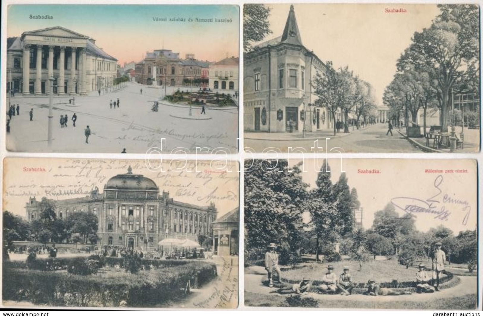 * Szabadka, Subotica; - 9 Db Régi Képeslap / 9 Pre-1916 Postcards - Ohne Zuordnung